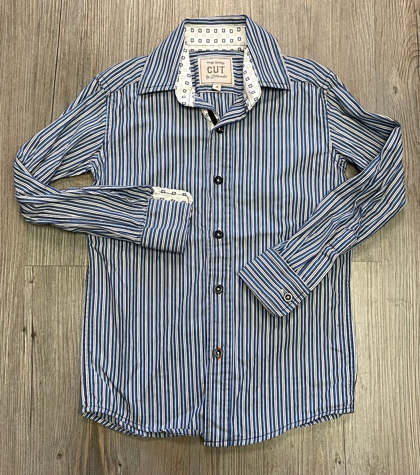 Blue The Little Cut Shirt, 4Y
