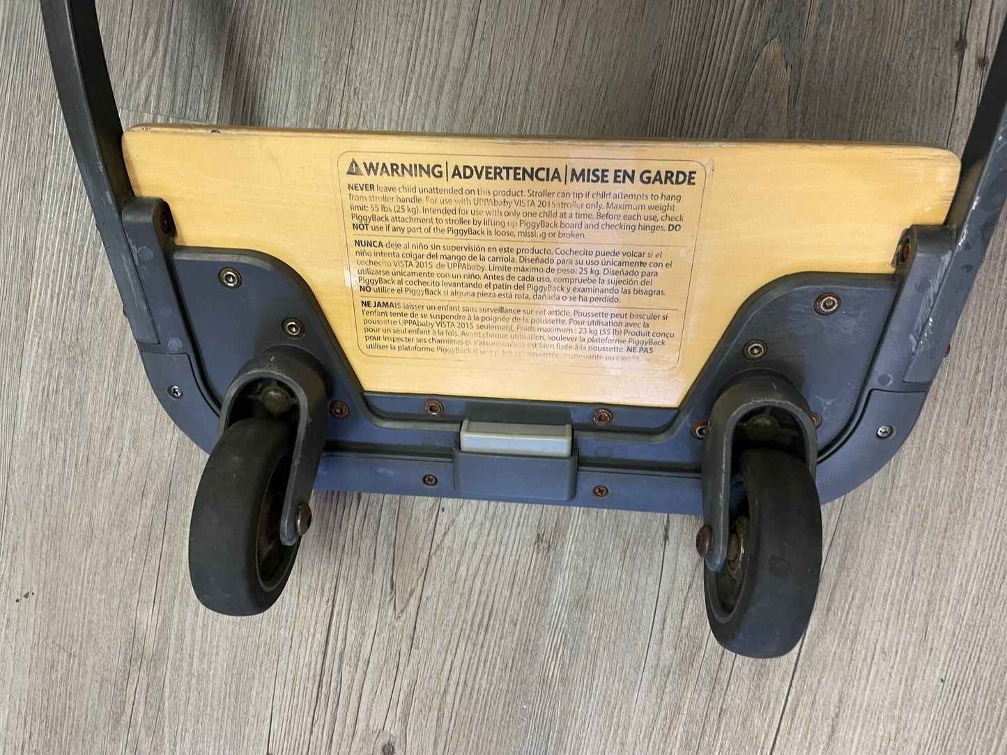 Wooden Uppababy Vista Piggyback, For 2015