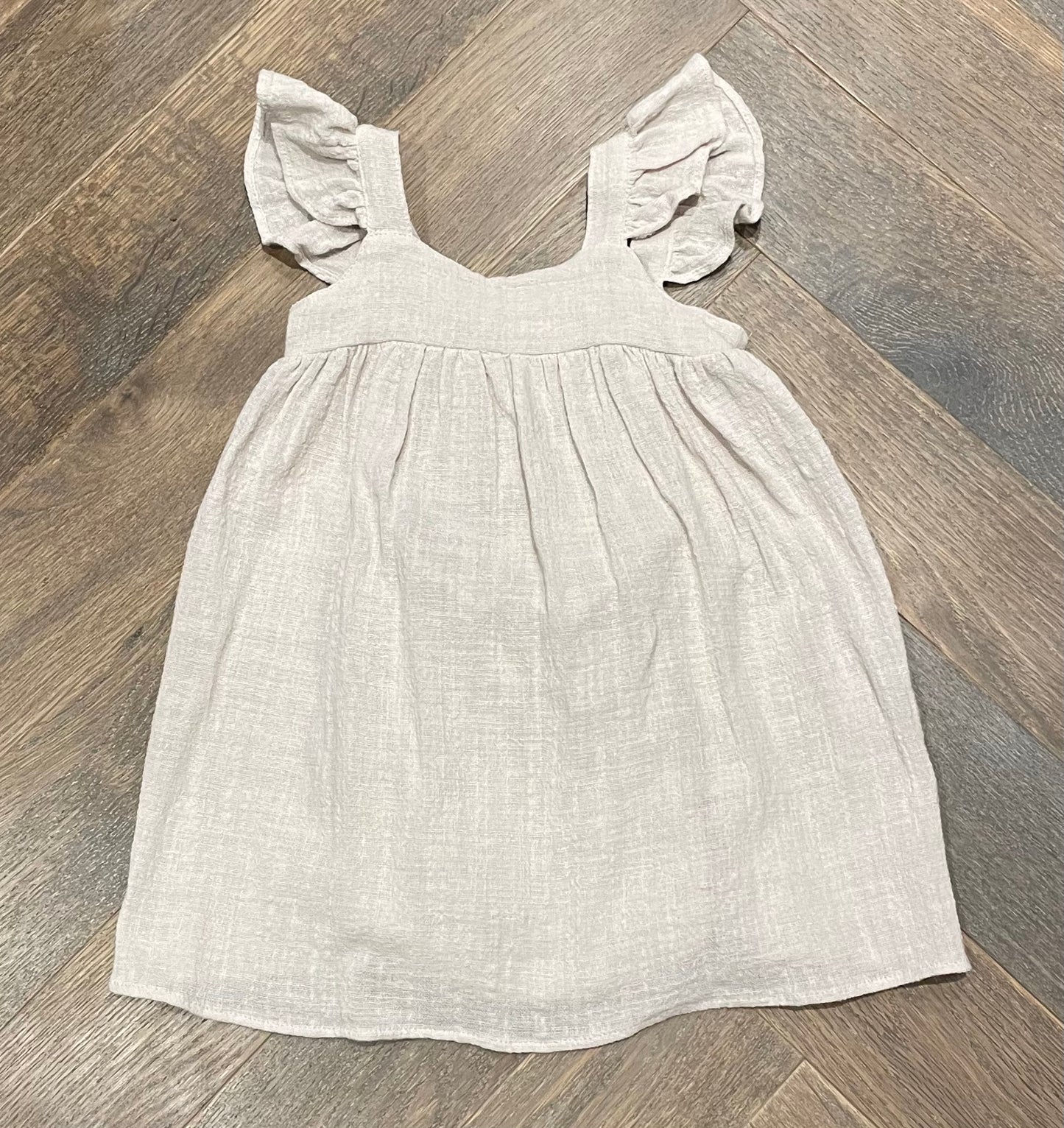 Oatmeal Vignette Shelby Dress, 9-12M