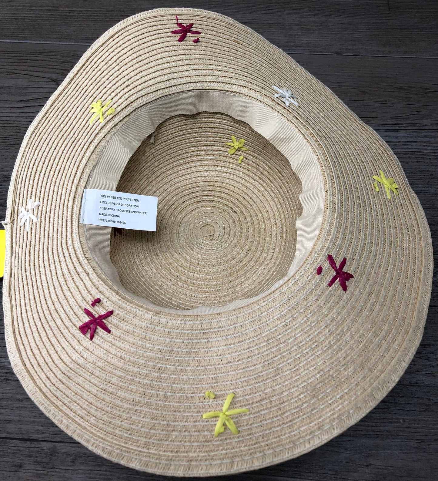 Multi Straw Hat, 48CM