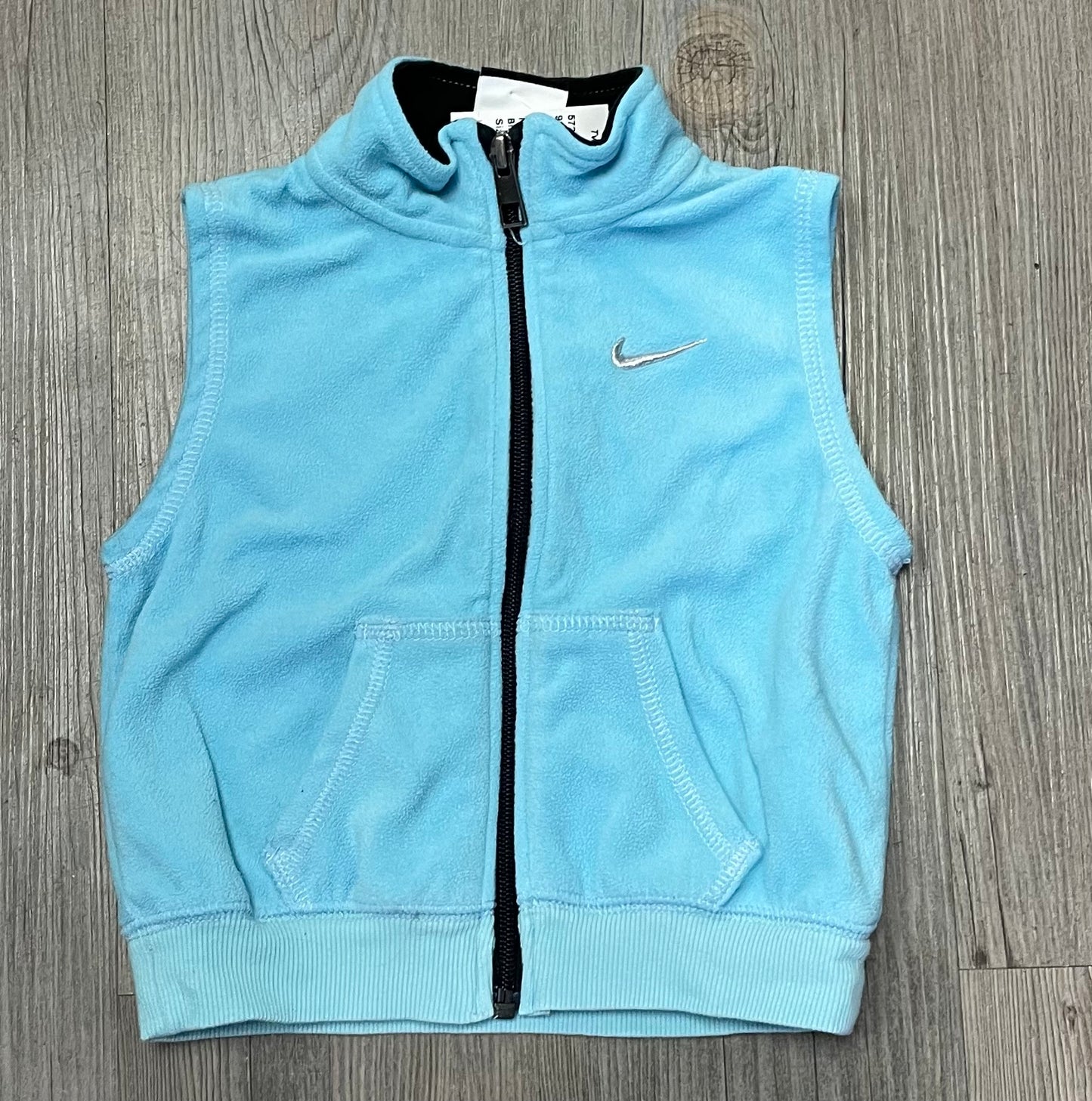 Blue Nike Fleece Vest, 24M