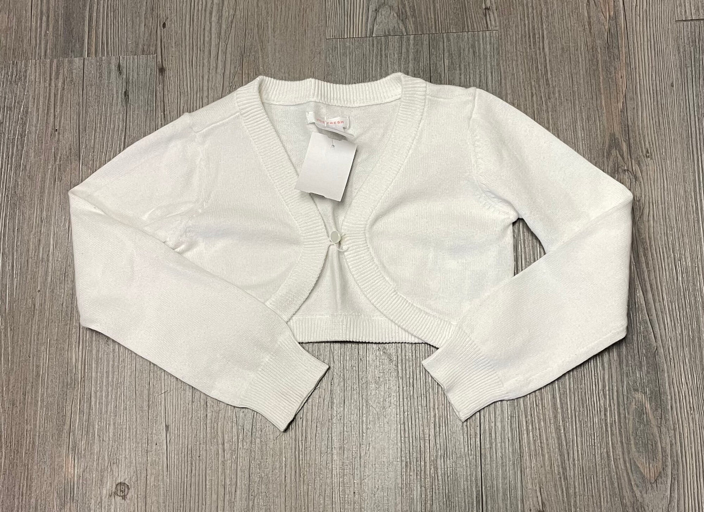 White Joe Fresh Cardigan, 4Y