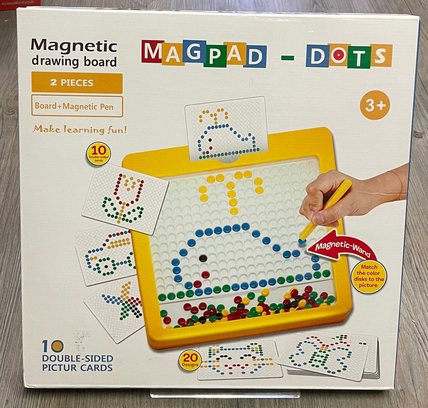 Yellow Magpad - Dots, NEW