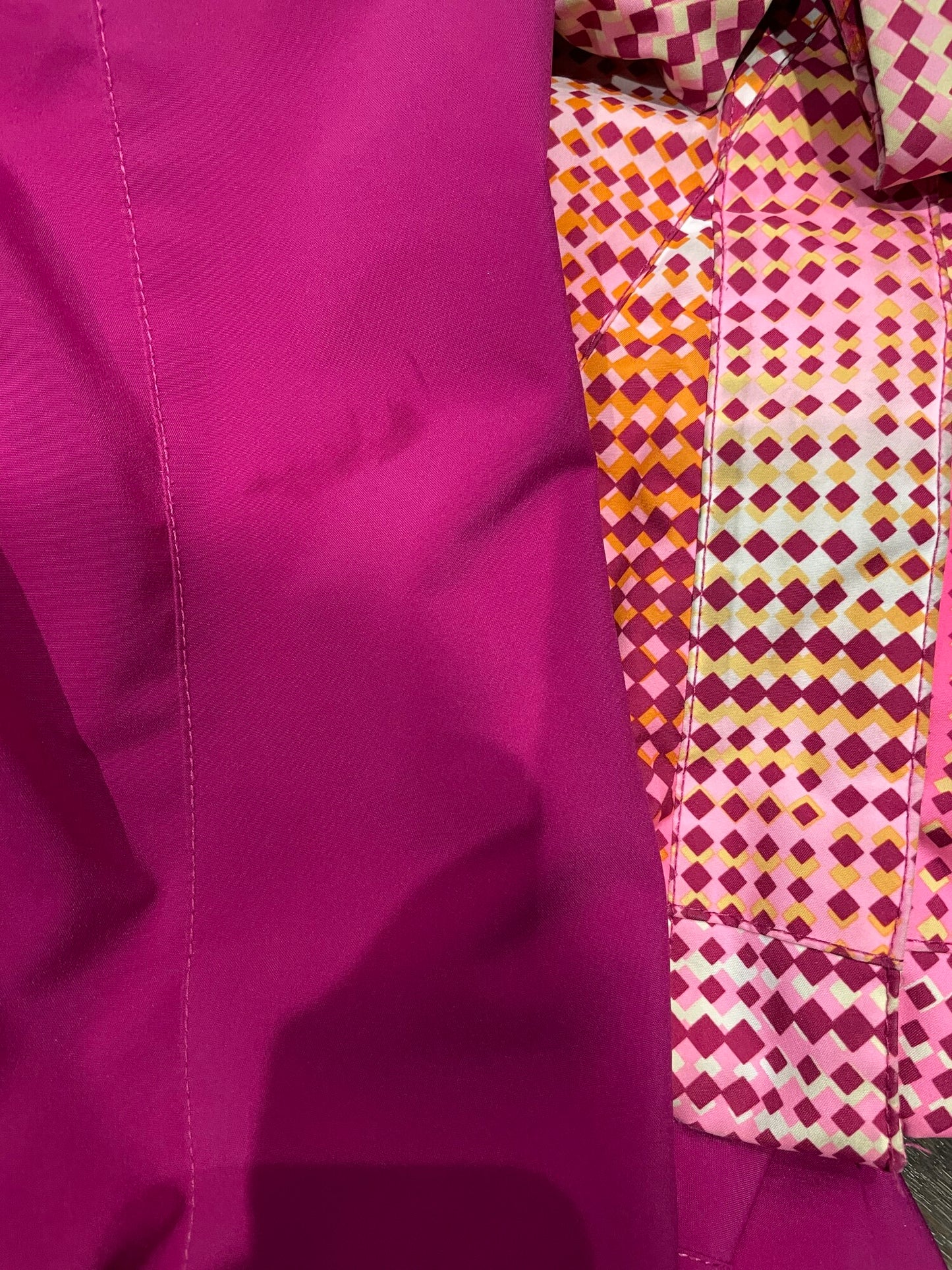 Fuchsia Sypder Ski Jacket/Pants, 14Y