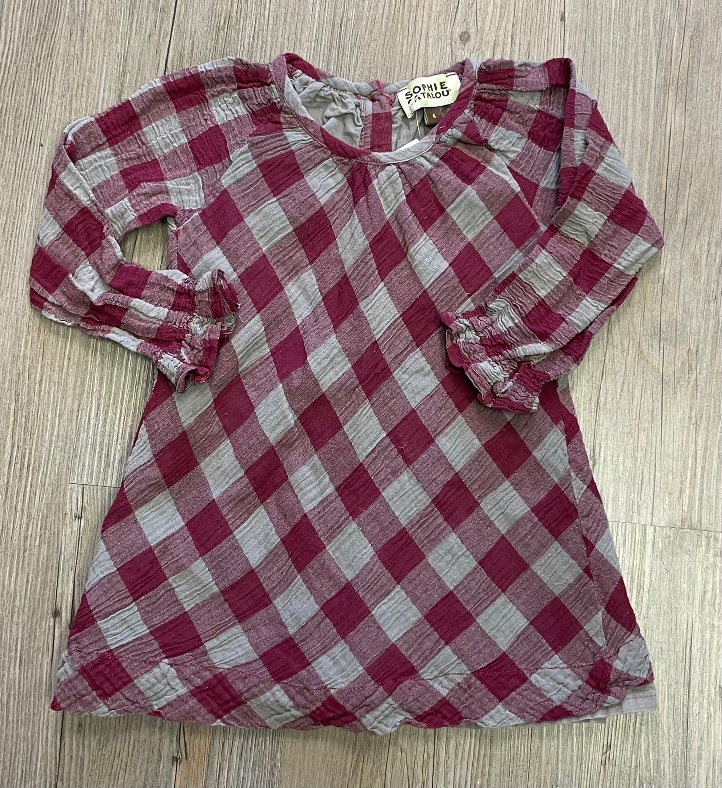 Multi Sohpie Catalou Dress LS, 4Y