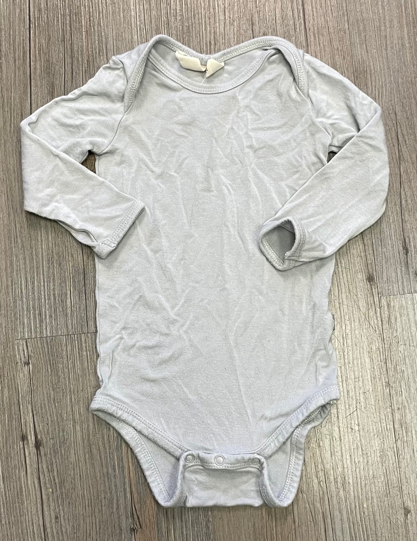 Grey Kyte Baby Onesie, 6-12M