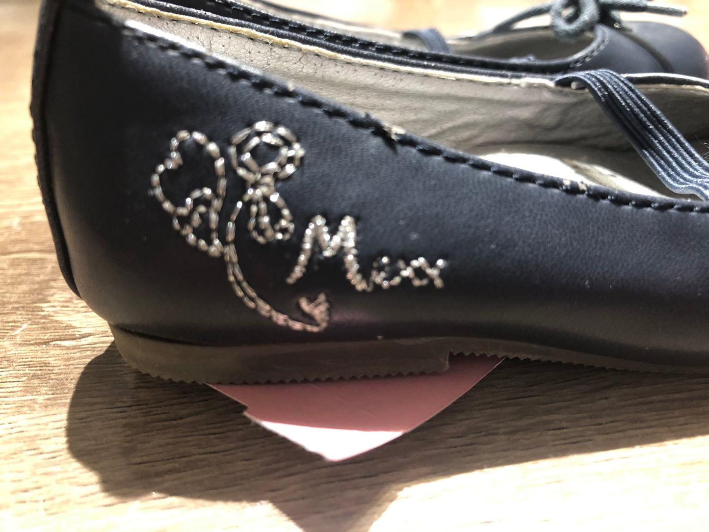 Grey Mexx Flat Shoes, 4T