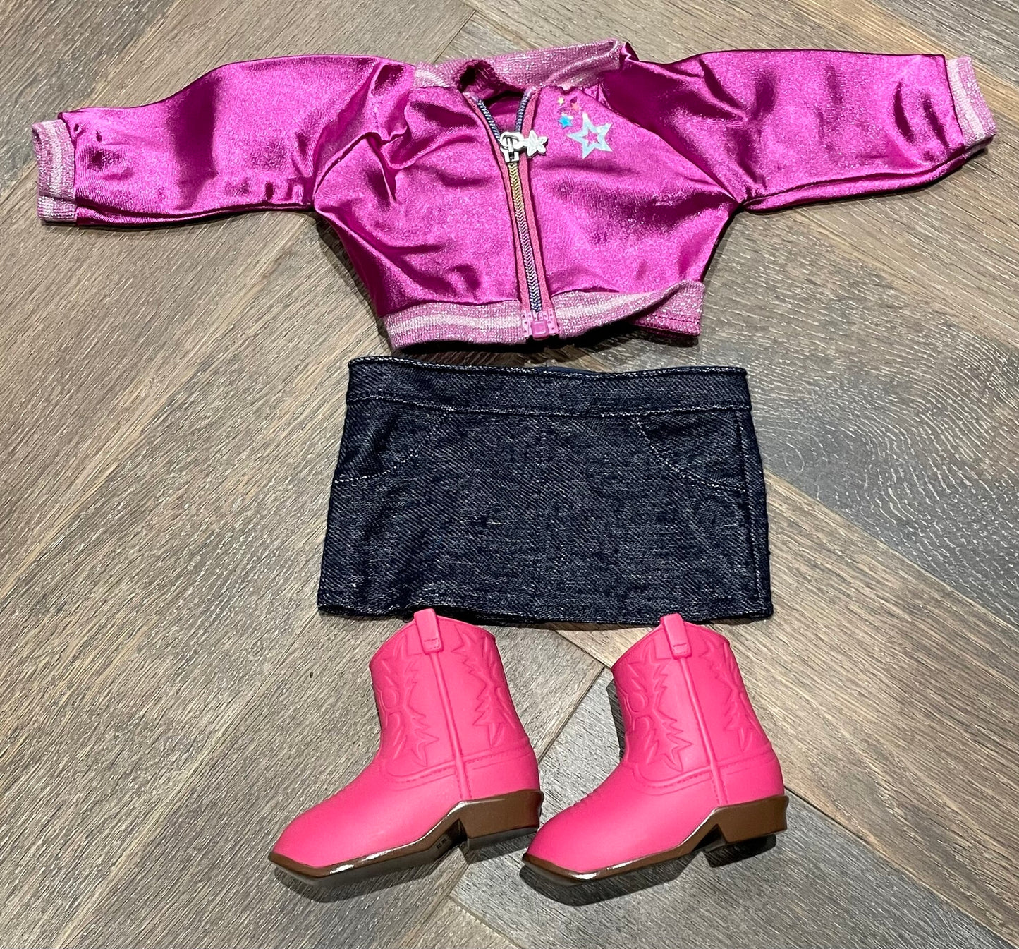 Fuchsia OG Doll Clothing Set, 18 Inch