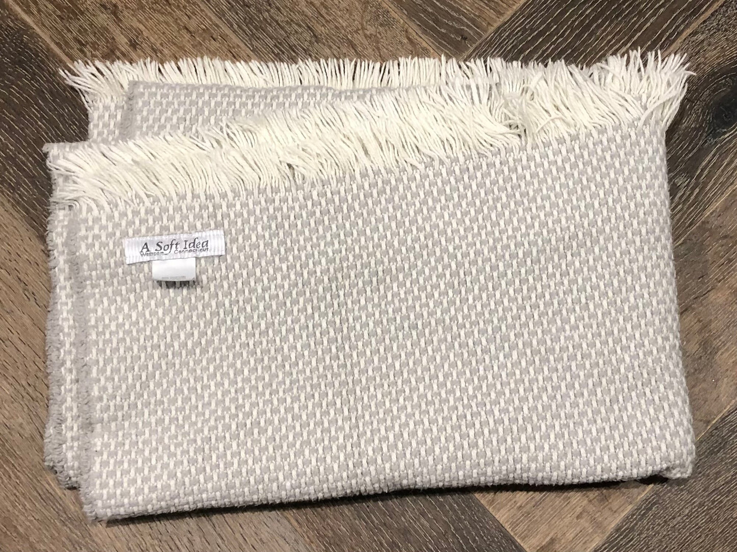 Grey A Soft Idea Baby Blanket, 30x40