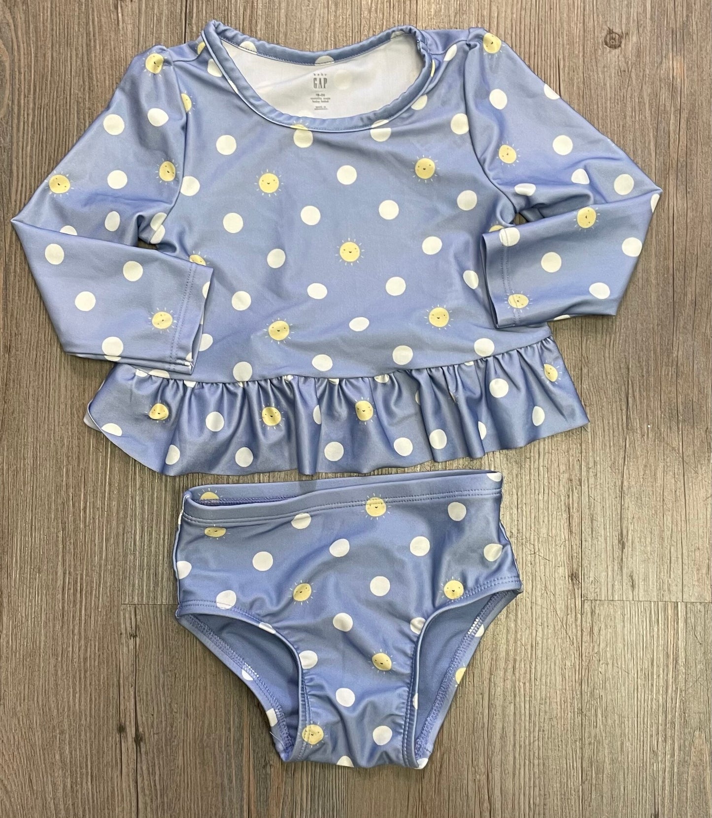 Blue Gap Bathing Suit 2pc, 18-24M