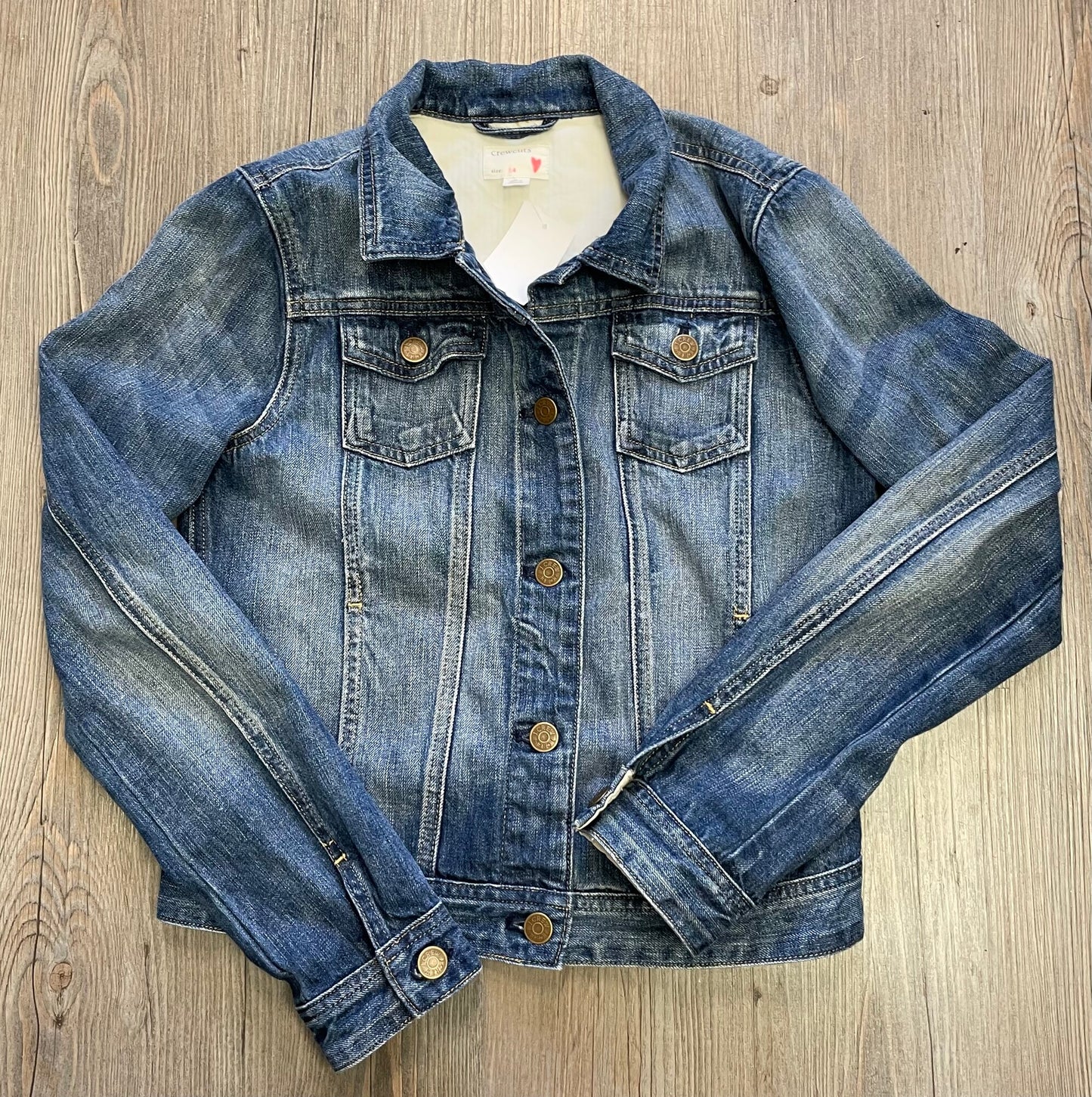 Blue Crewcuts Jean Jacket, 14Y