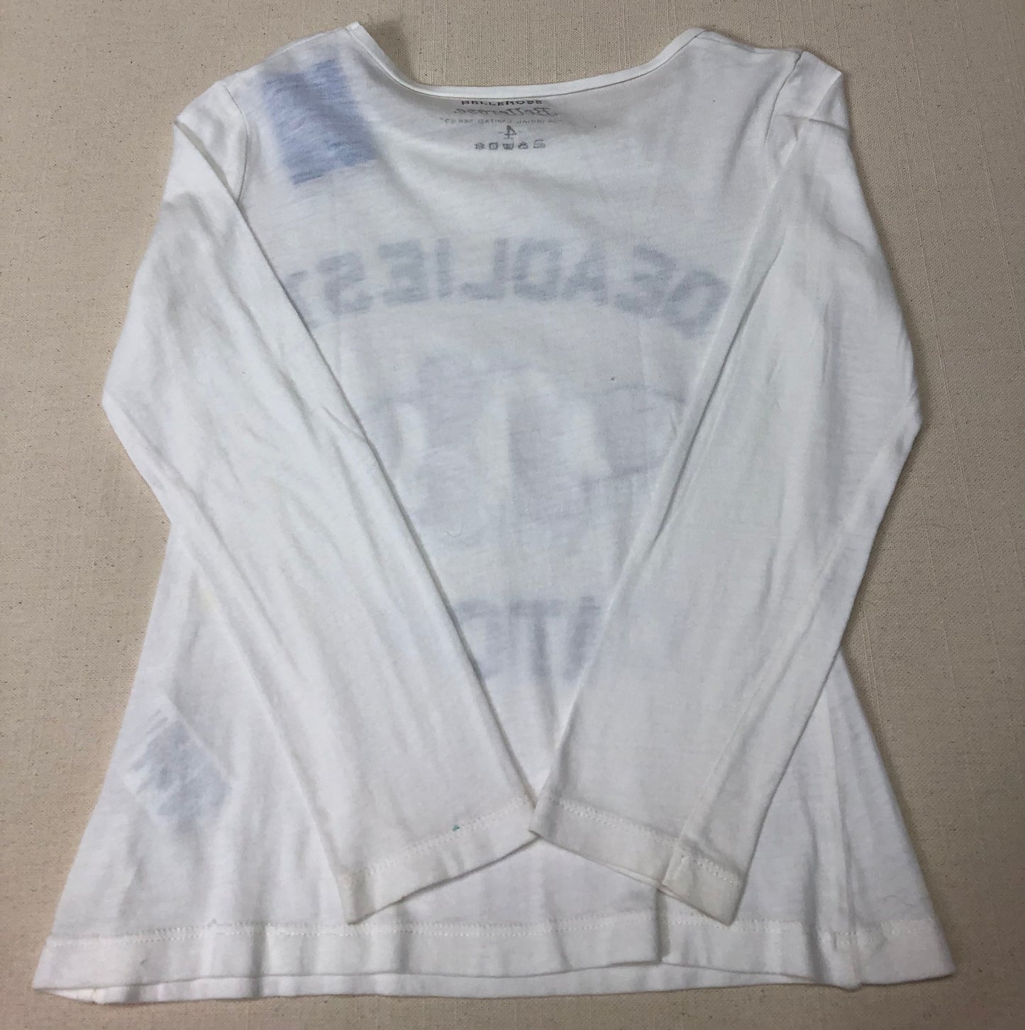 Cream Bellerose T Shirt LS, 4Y