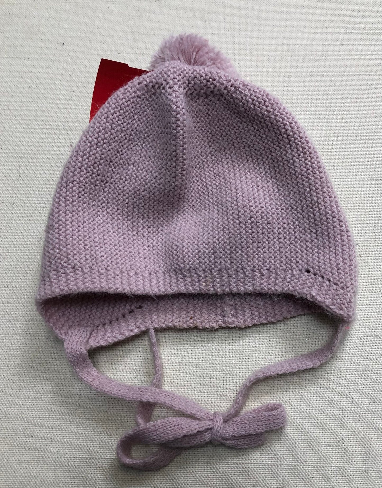 Pink Knit Hat Infant, 9M