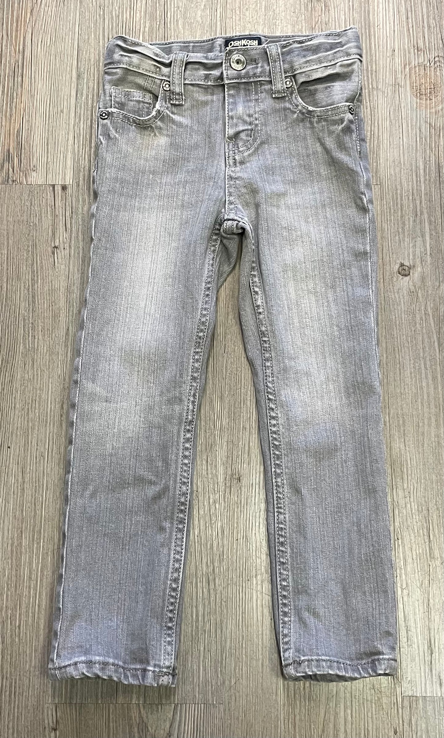 Grey Oshkosh Skinny Jeans, 4Y