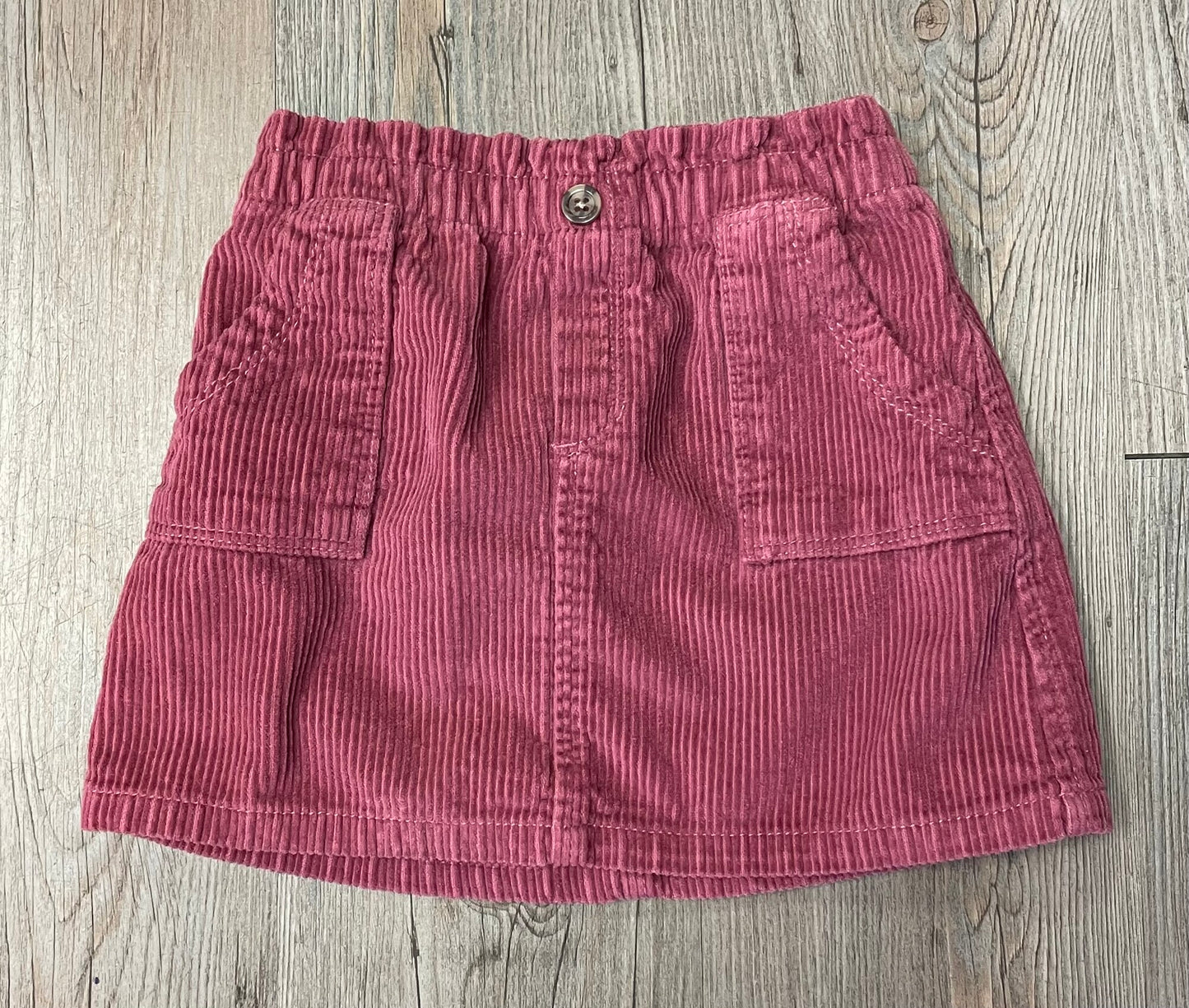 Dustyros Old Navy Corduroy Skirt, White