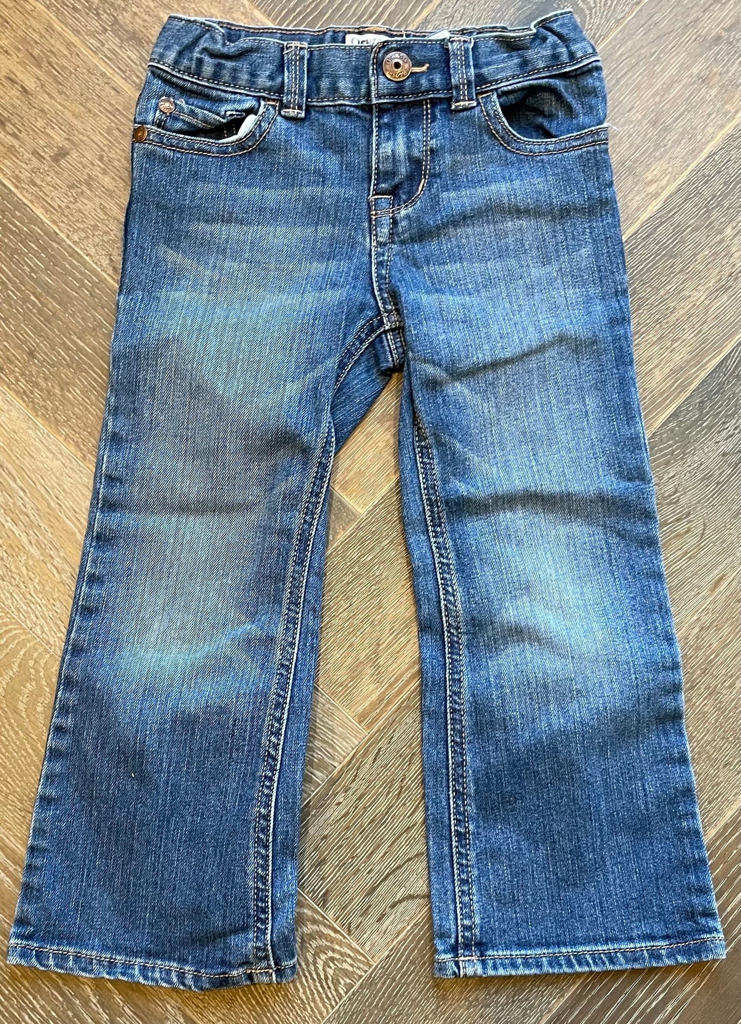 Blue Oshkosh Boot Cut Jeans, 4Y