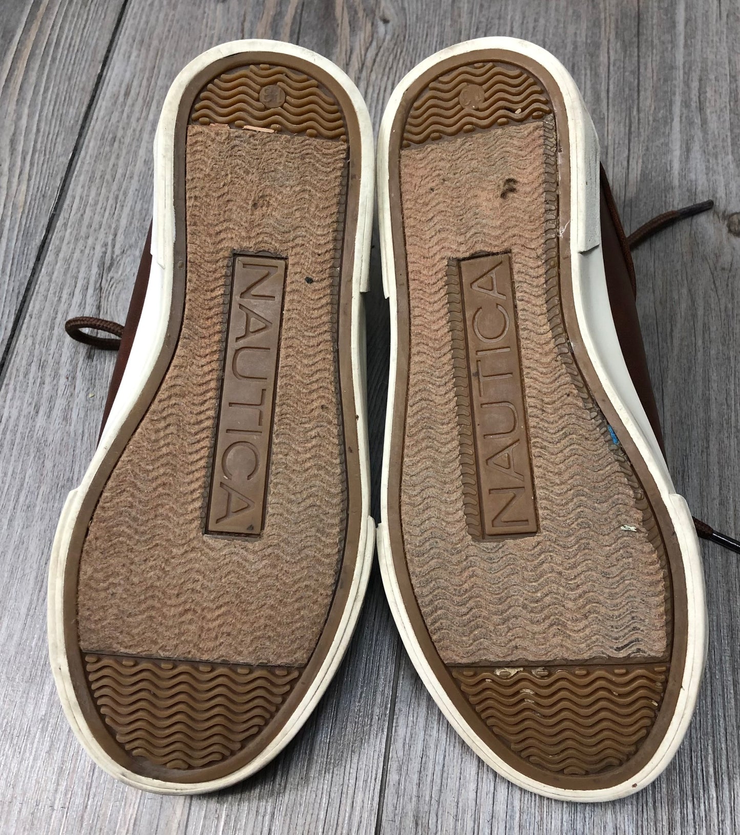 Brown Nautica Lace Up Shoes, 13Y