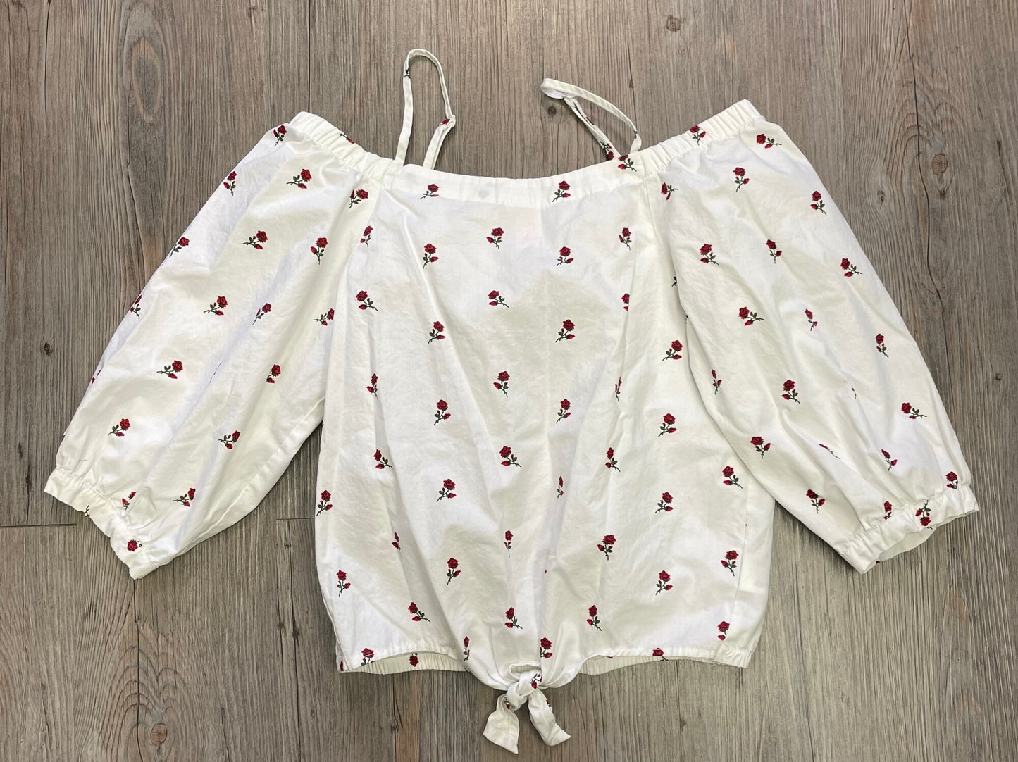 Floral Forever 21 Shirt, 14Y