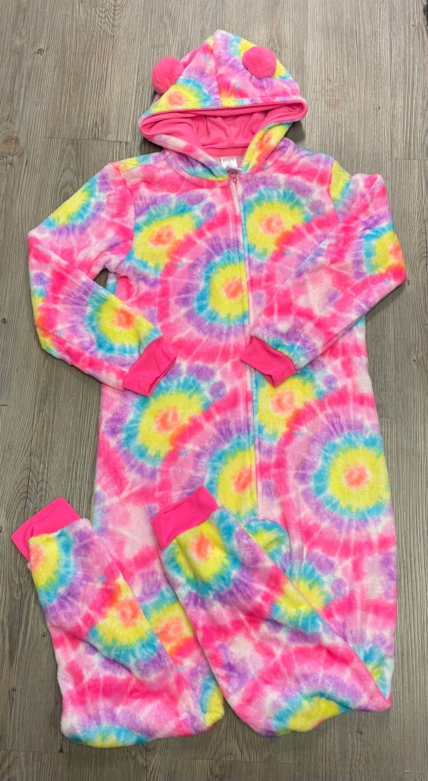 Neon CP Tie Dye Onesie, 10-12Y