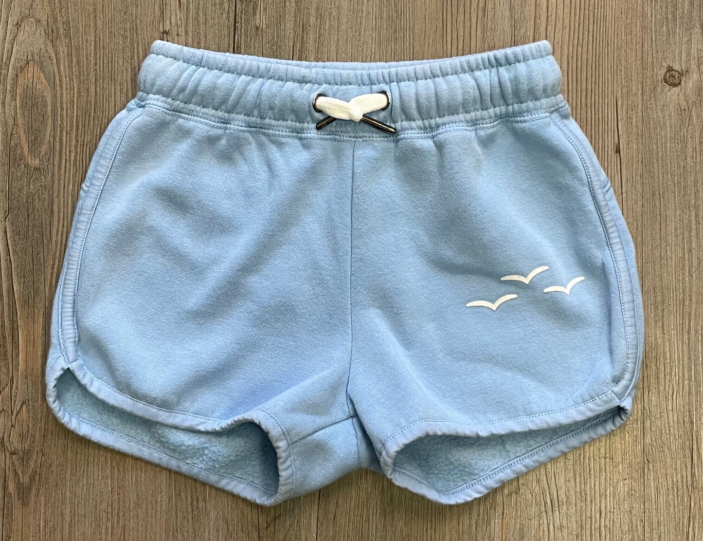Blue Lazy Pants Sweatshorts, 8Y