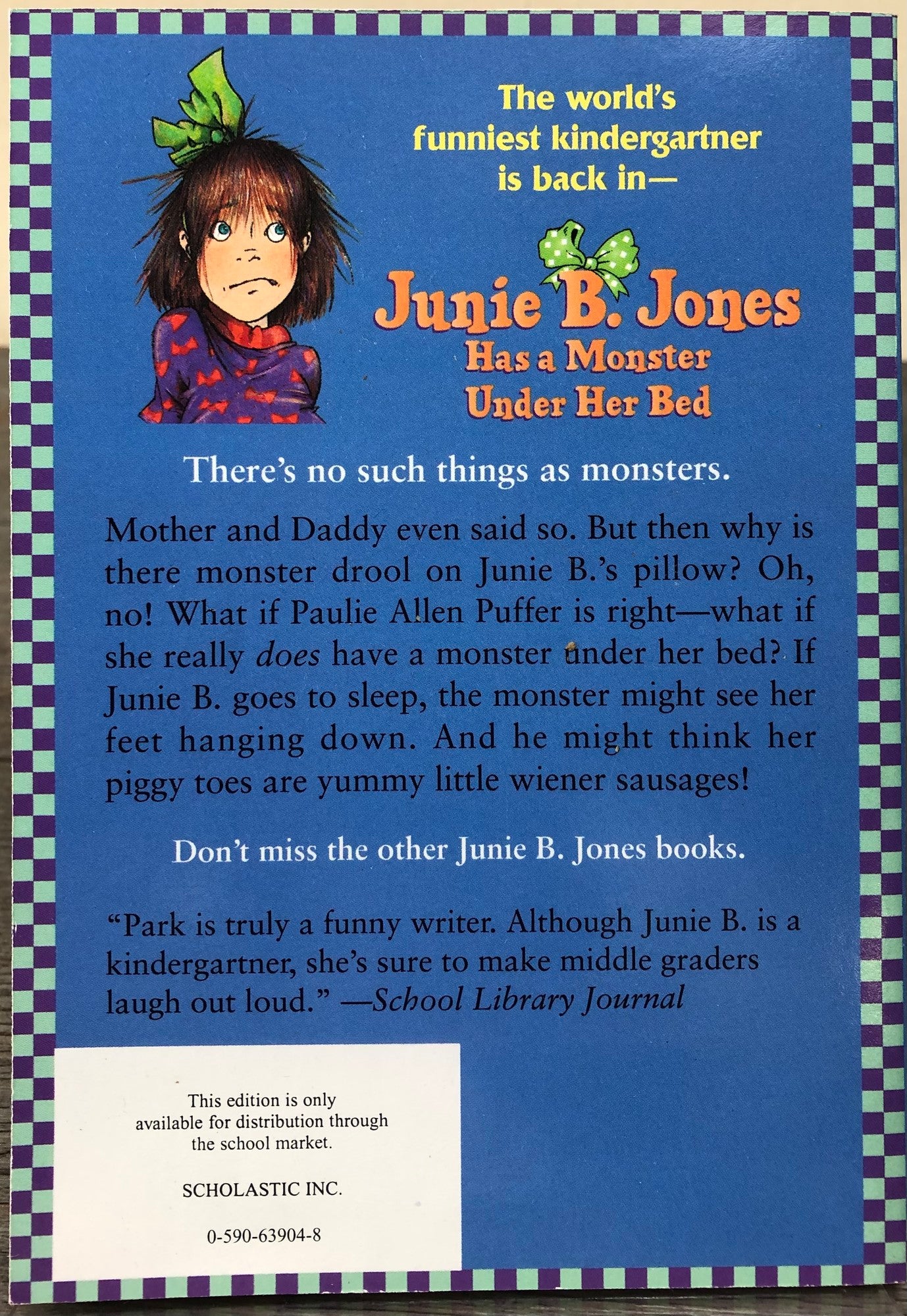 Multi Junie B Jones Has A Monst, Series