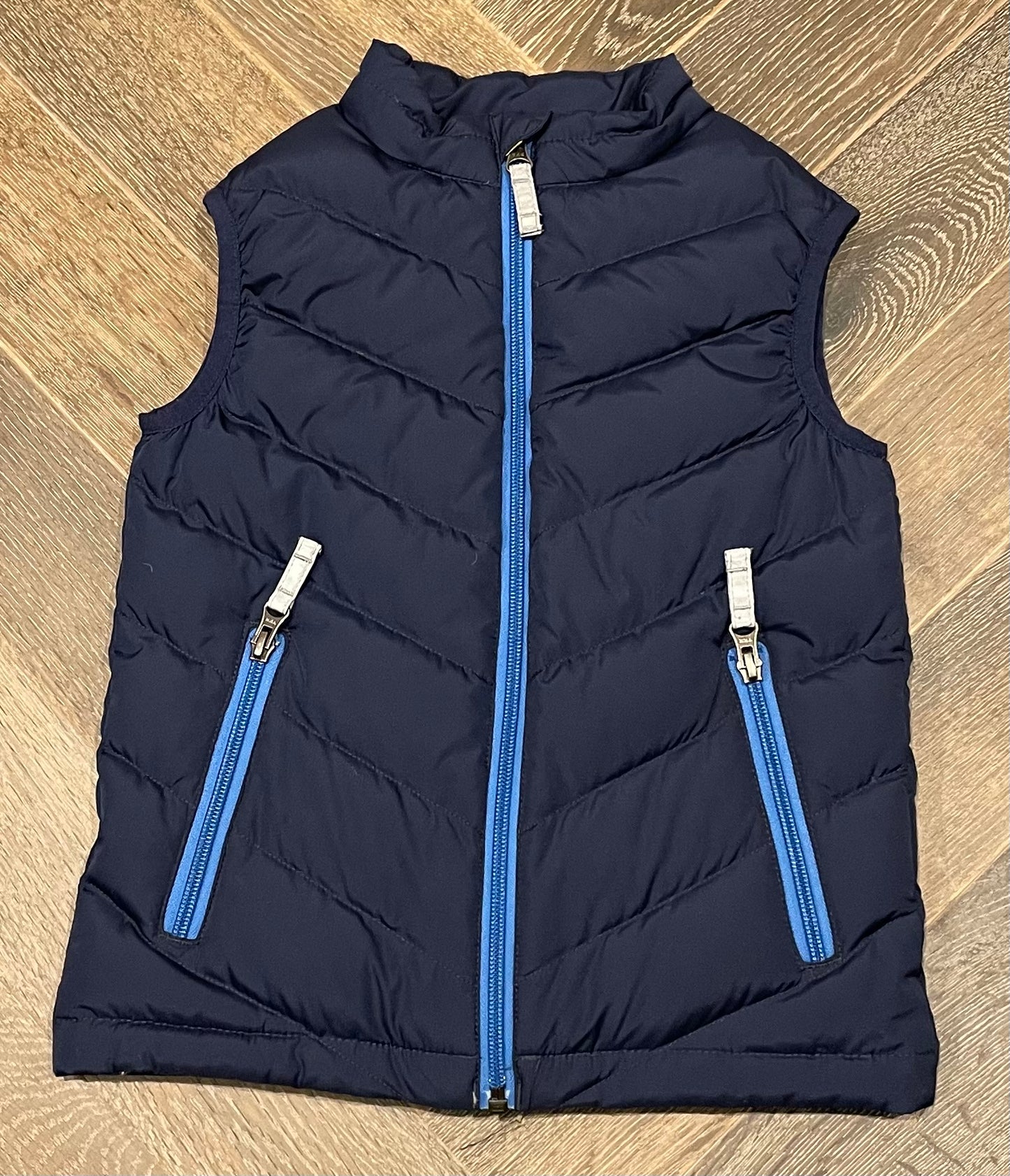 Navy Hanna Anderson Vest, 5Y