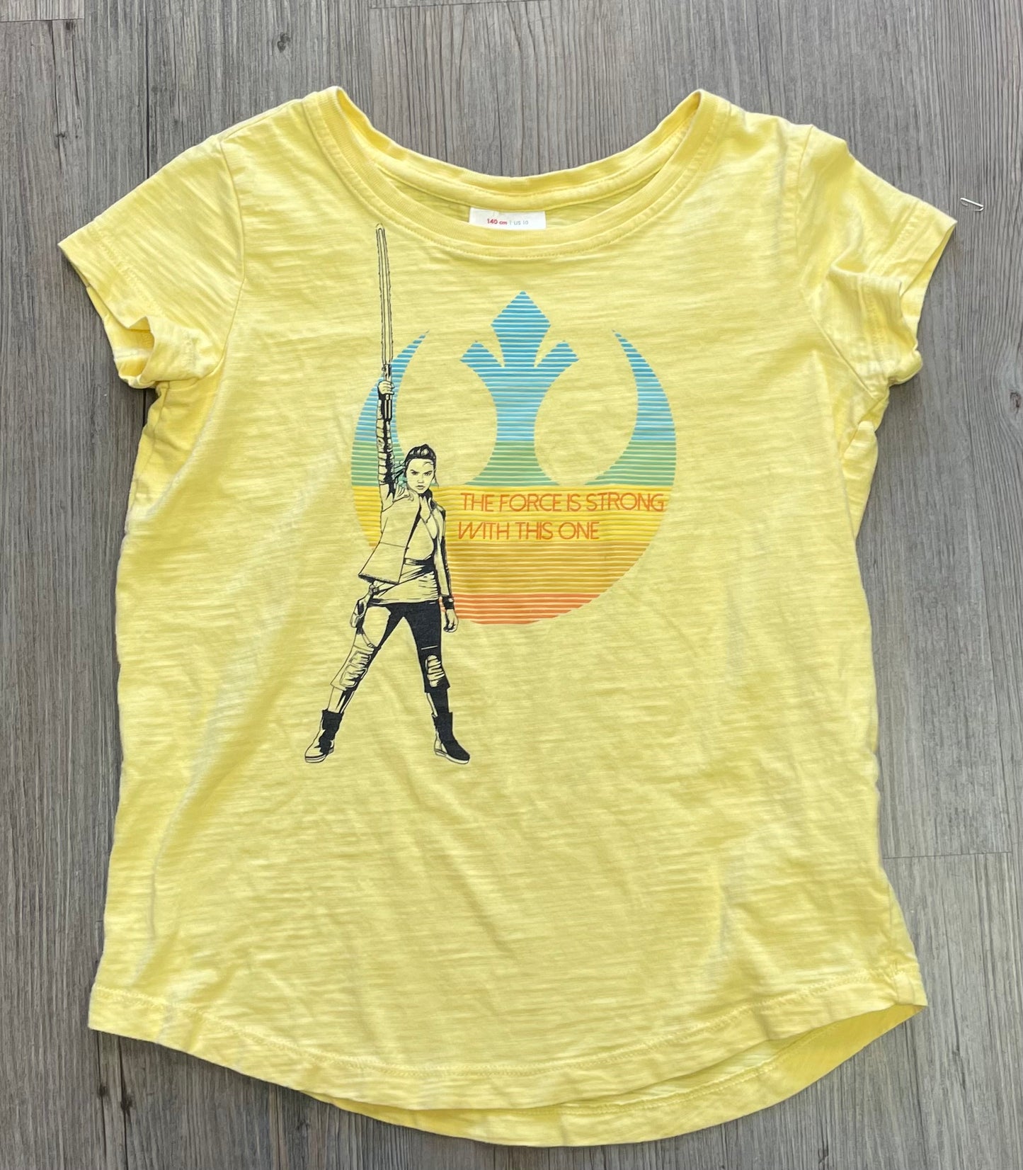 Yellow Hanna Anderson Tee, 10Y
