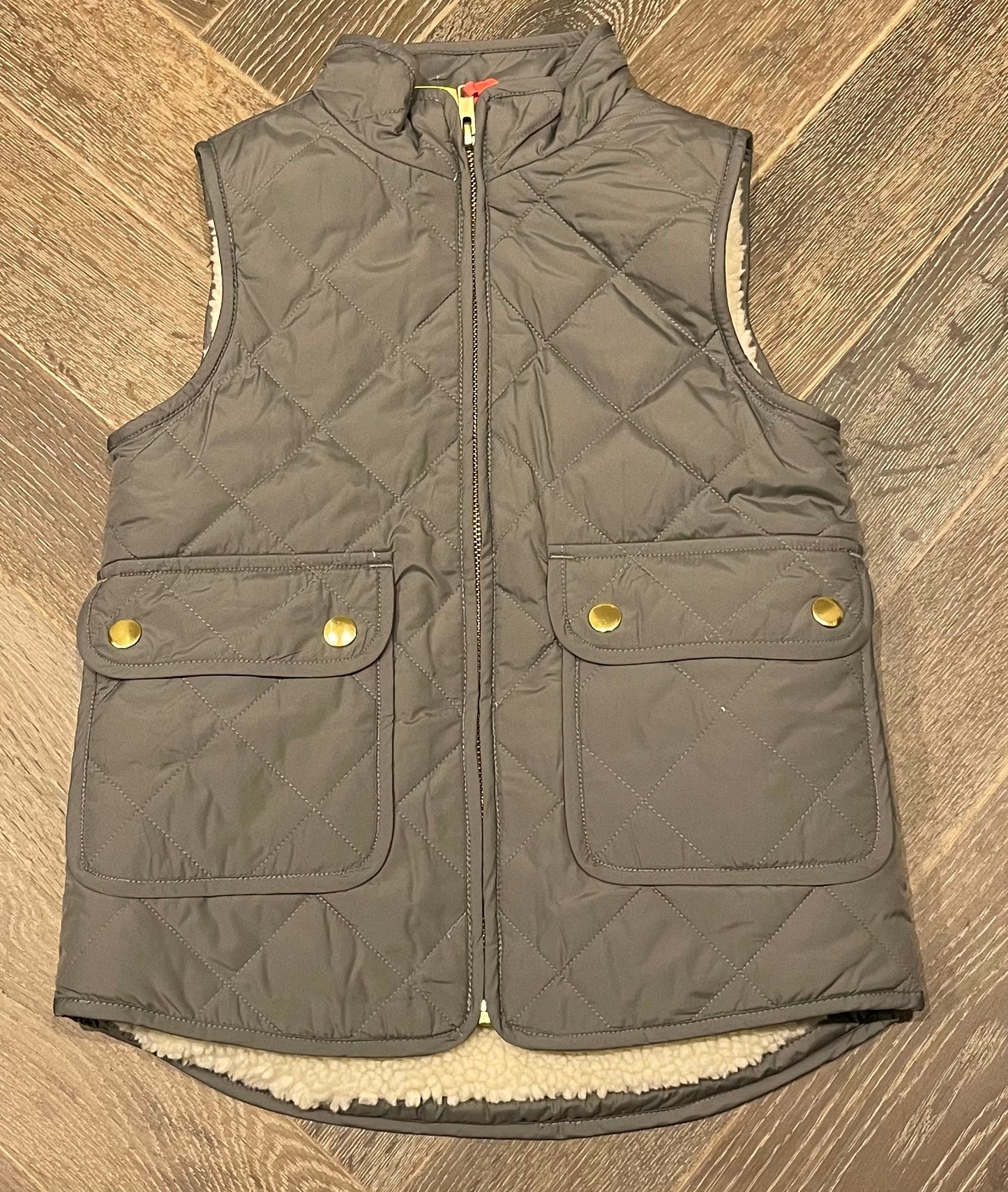 Grey Crewcuts Vest, 4-5Y