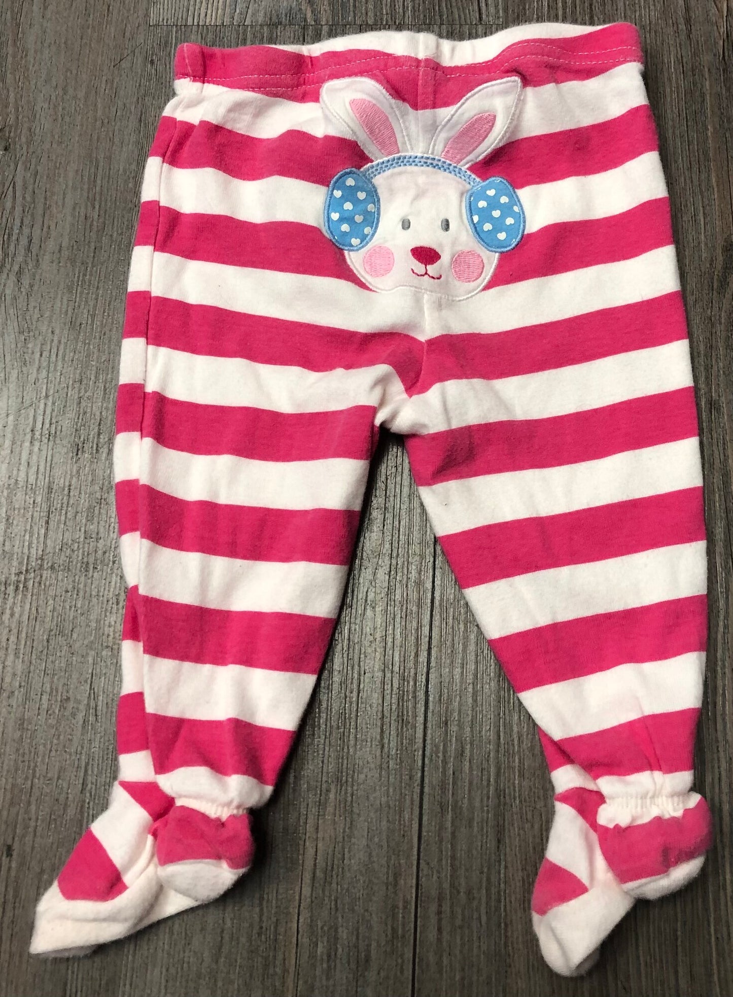 Pink Childrens Place Baby Pant, 3-6M