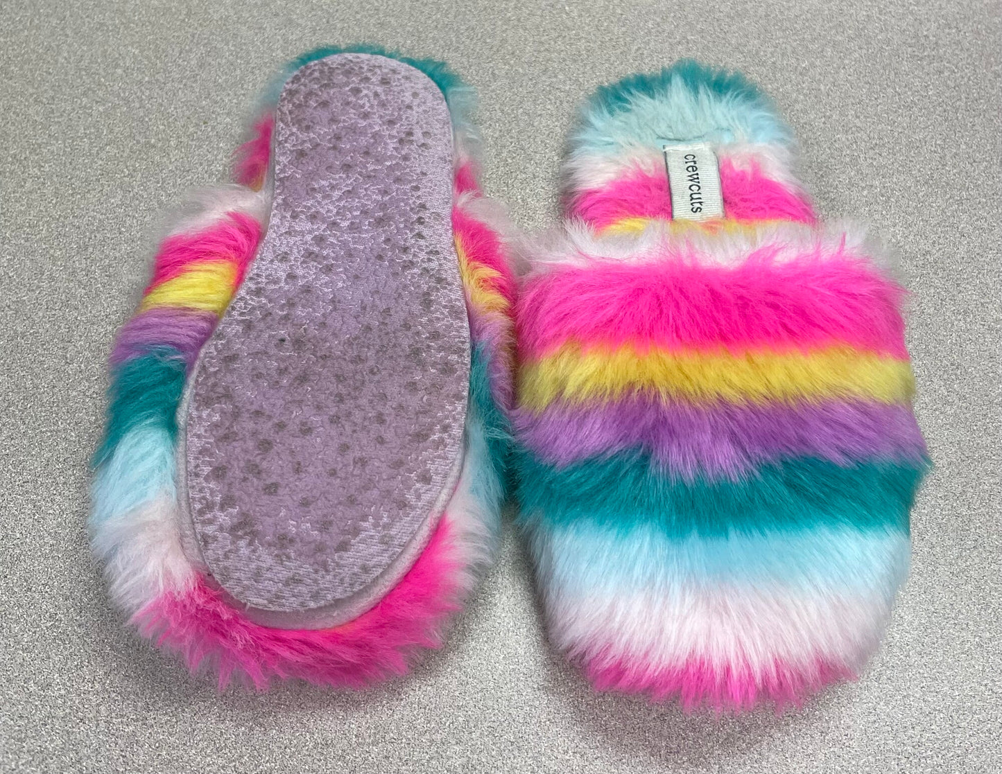 Multi Crewcuts Slippers, 13Y