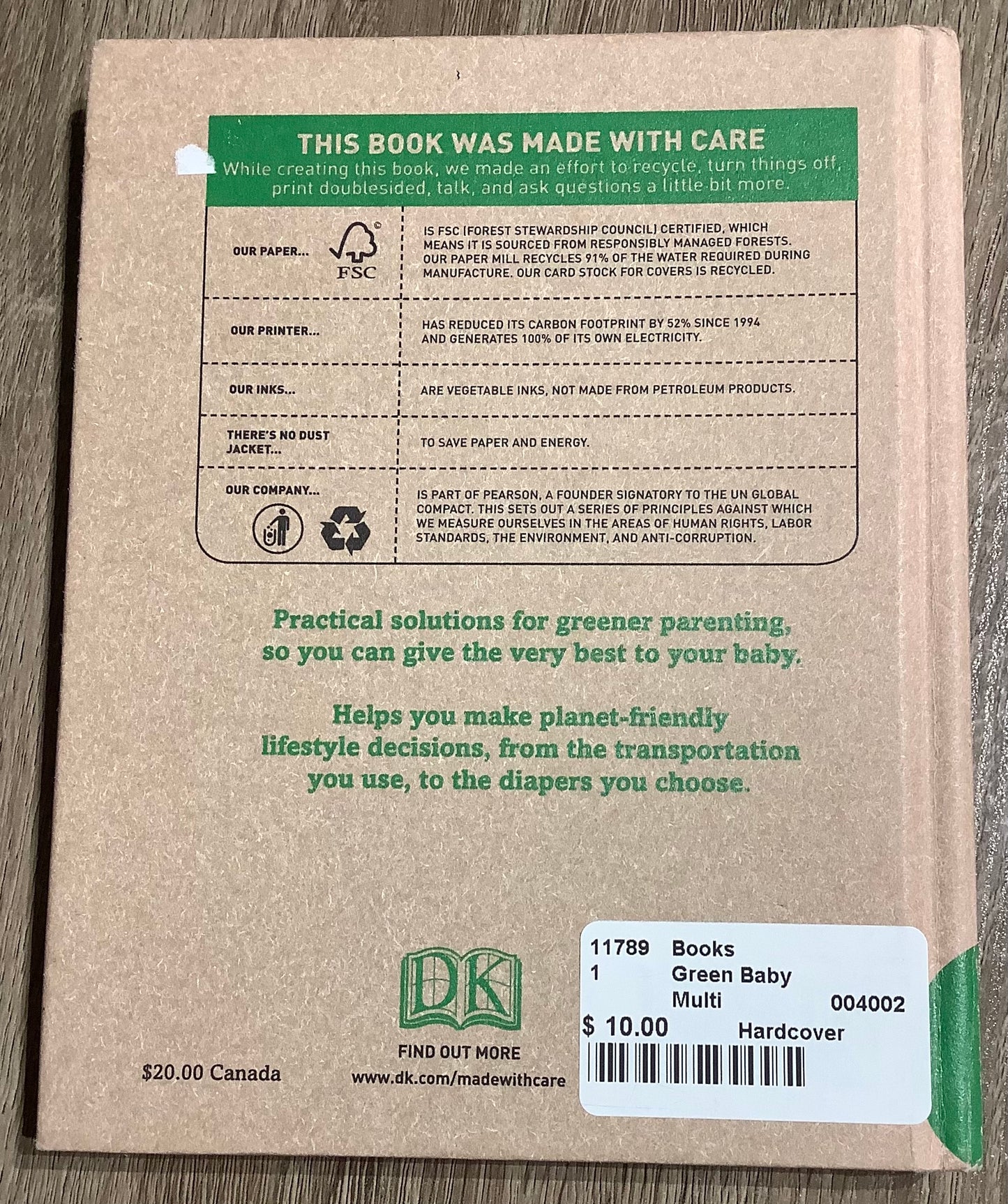 Multi Green Baby, Hardcover