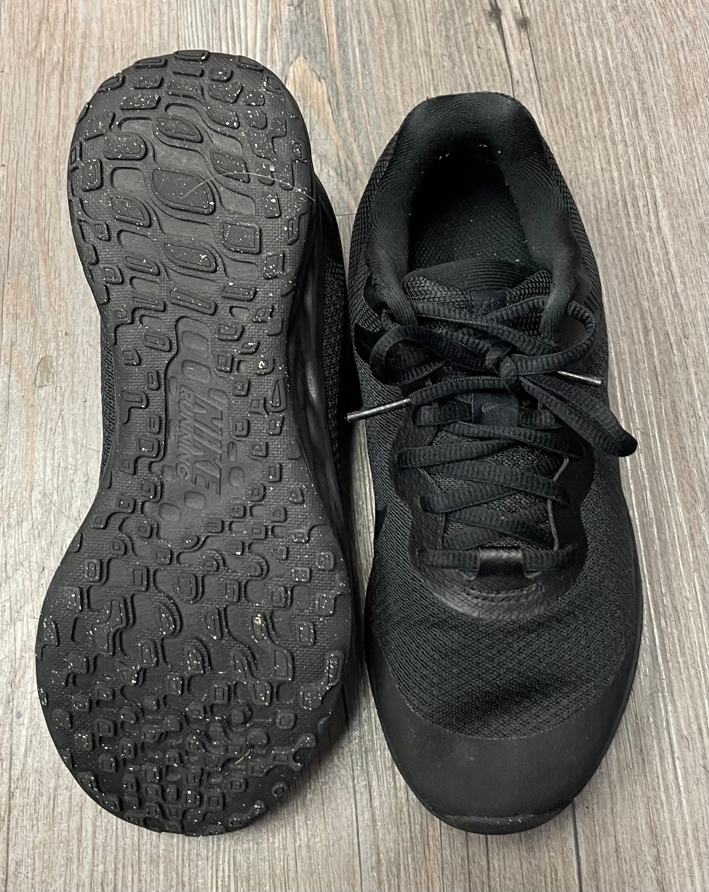 Black Nike Running Shoes, 4.5Y