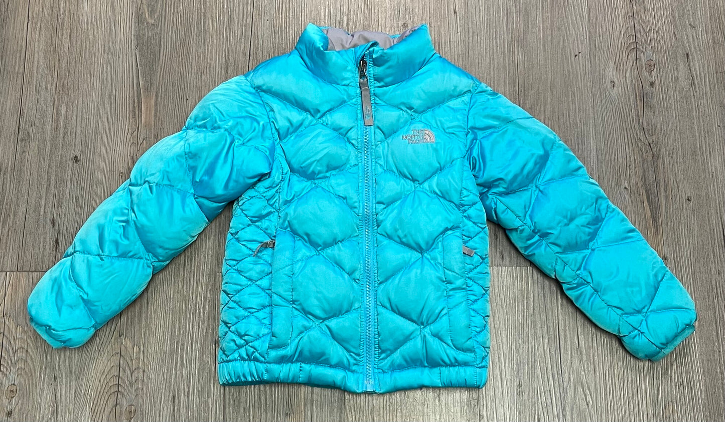 Blue Northface Winter Jacket, 4Y