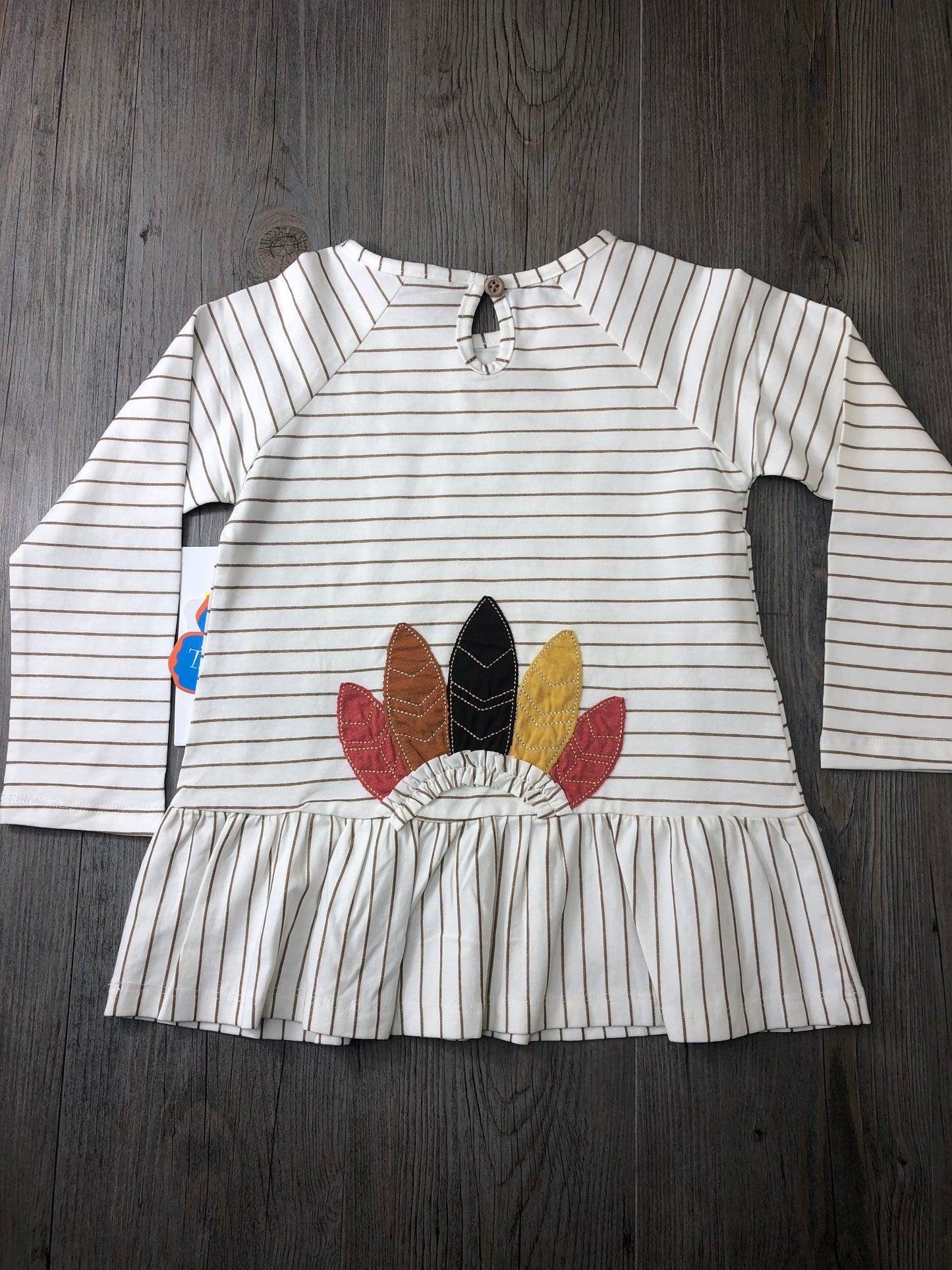 Brown 2 Pcs Turkey 8391Set, 4Y