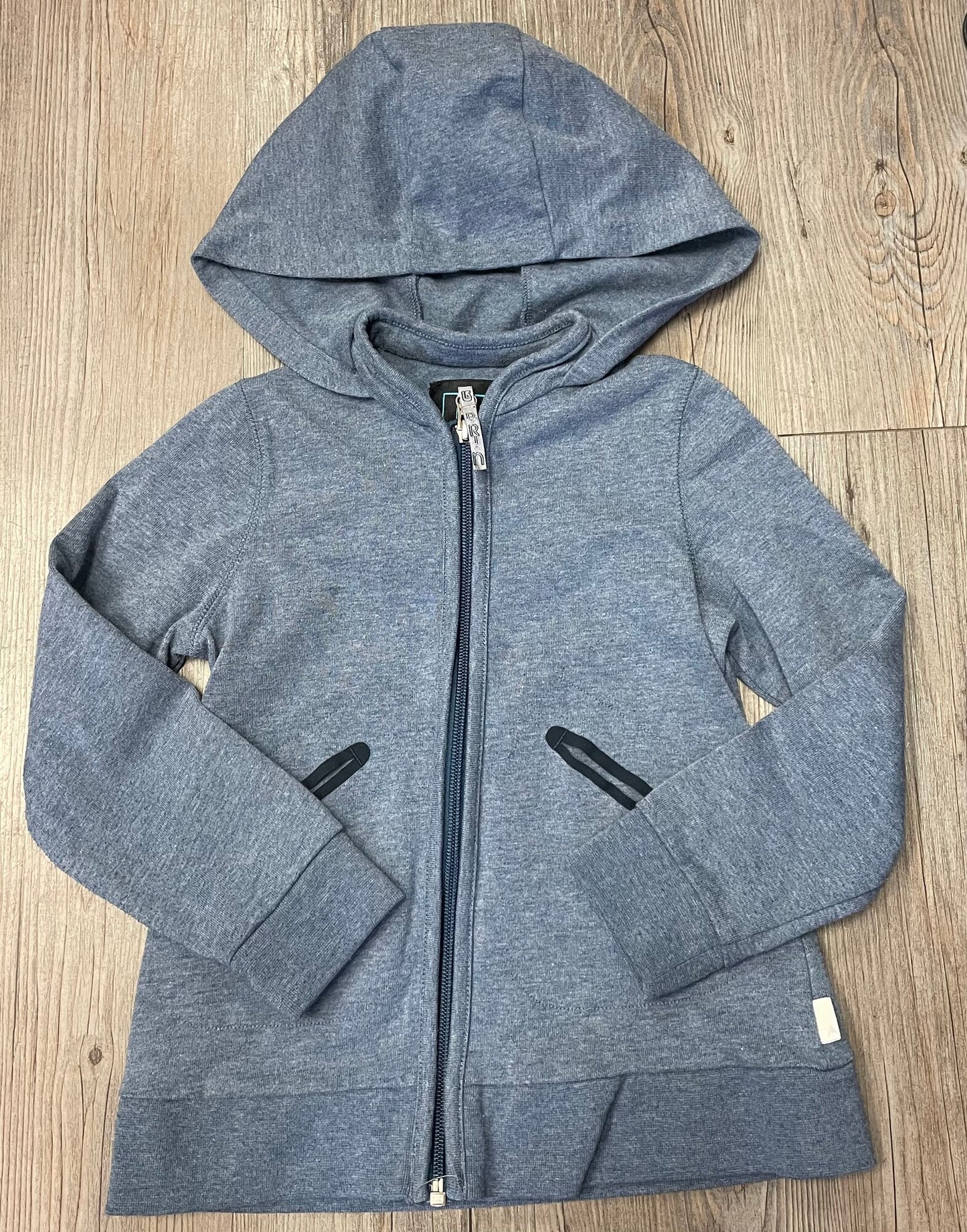 Blue Burton Zip Hoodie, 4Y