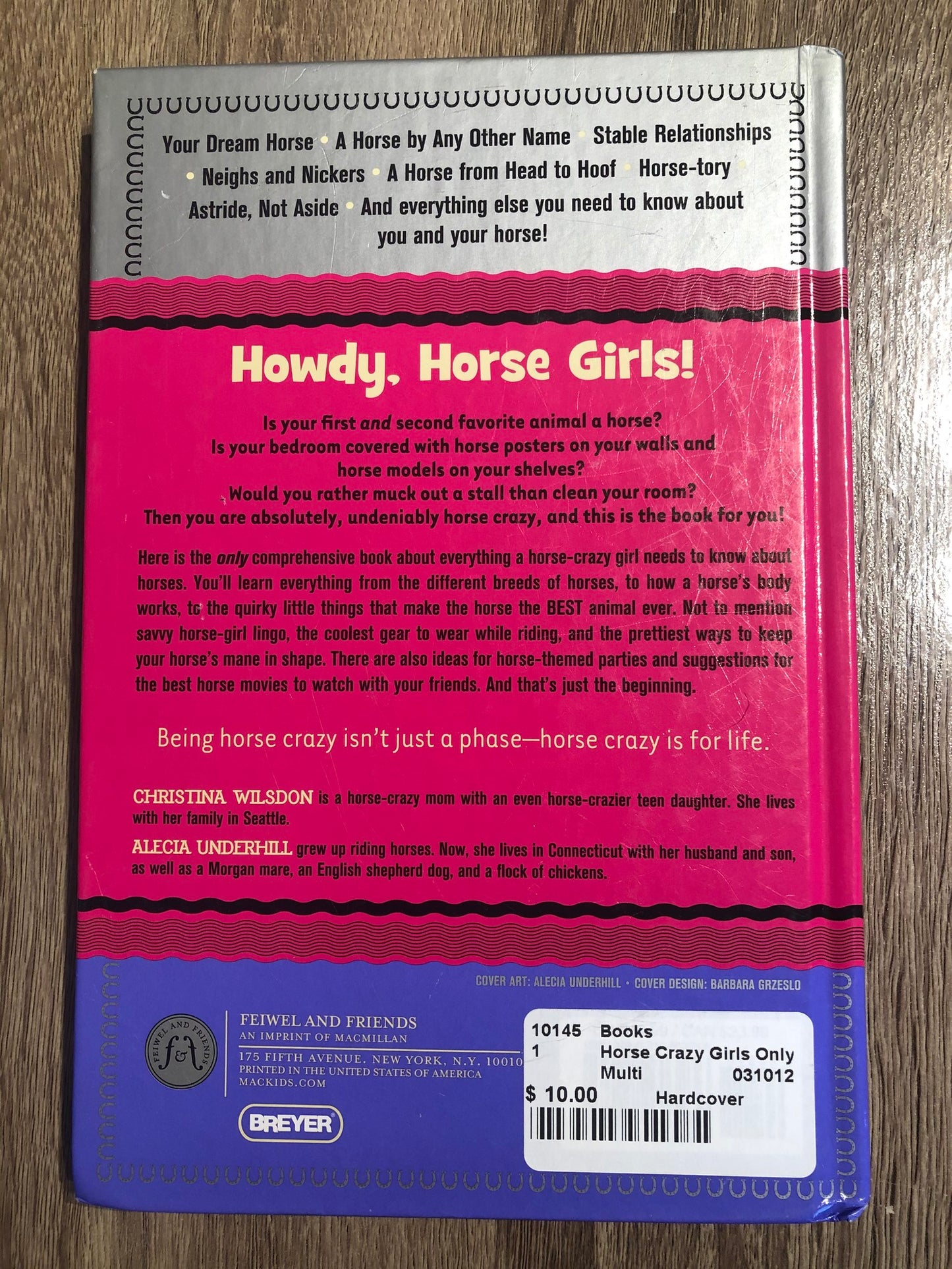 Multi Horse Crazy Girls Only, Hardcover