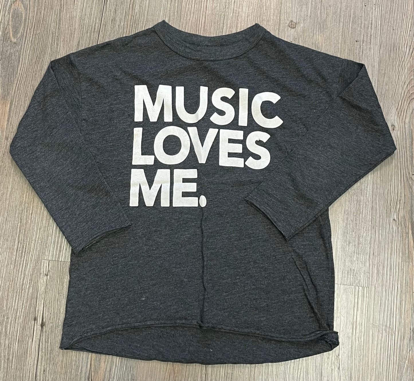 Black Zara LS Tee, 7Y