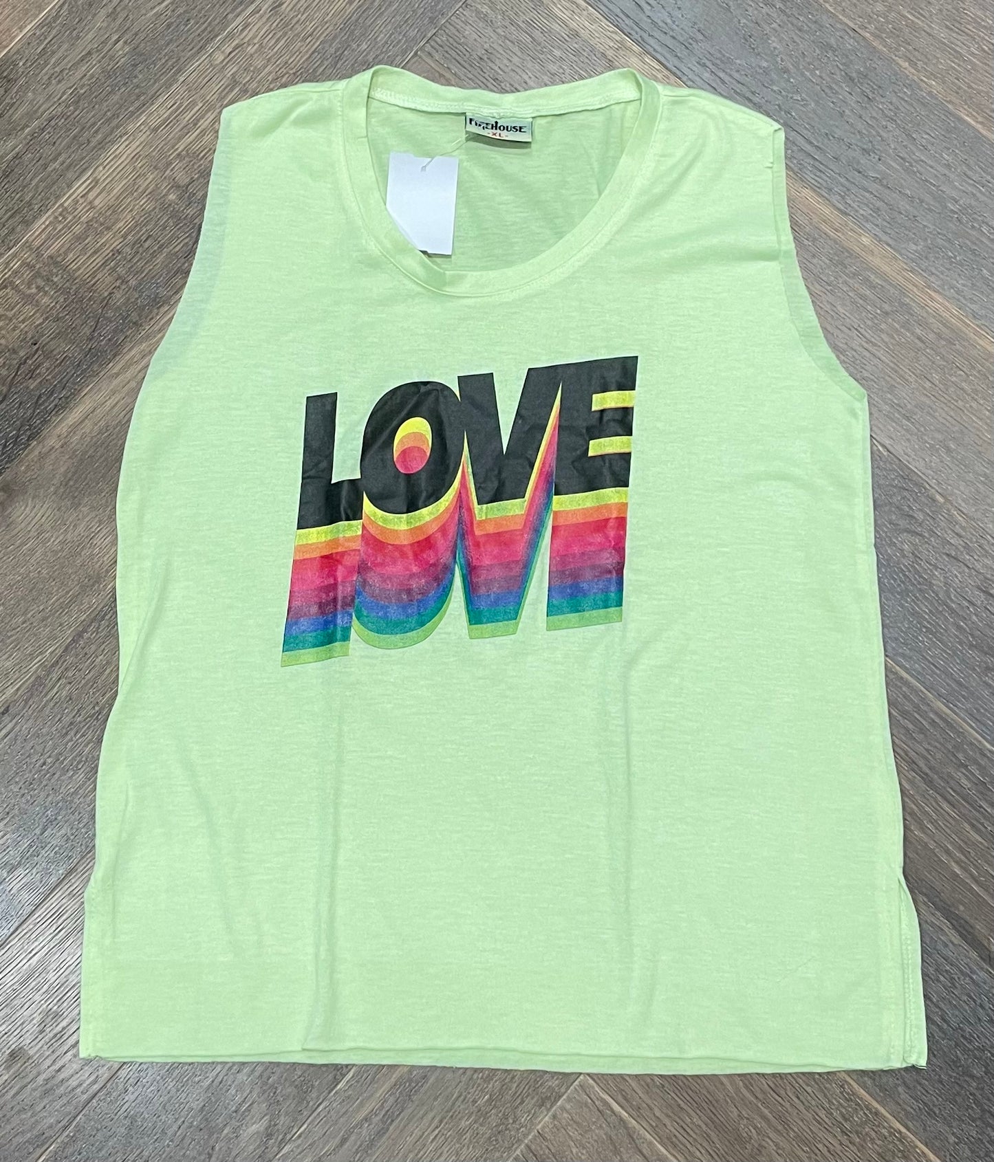 Yellow Firehouse Tank Top, 14Y+