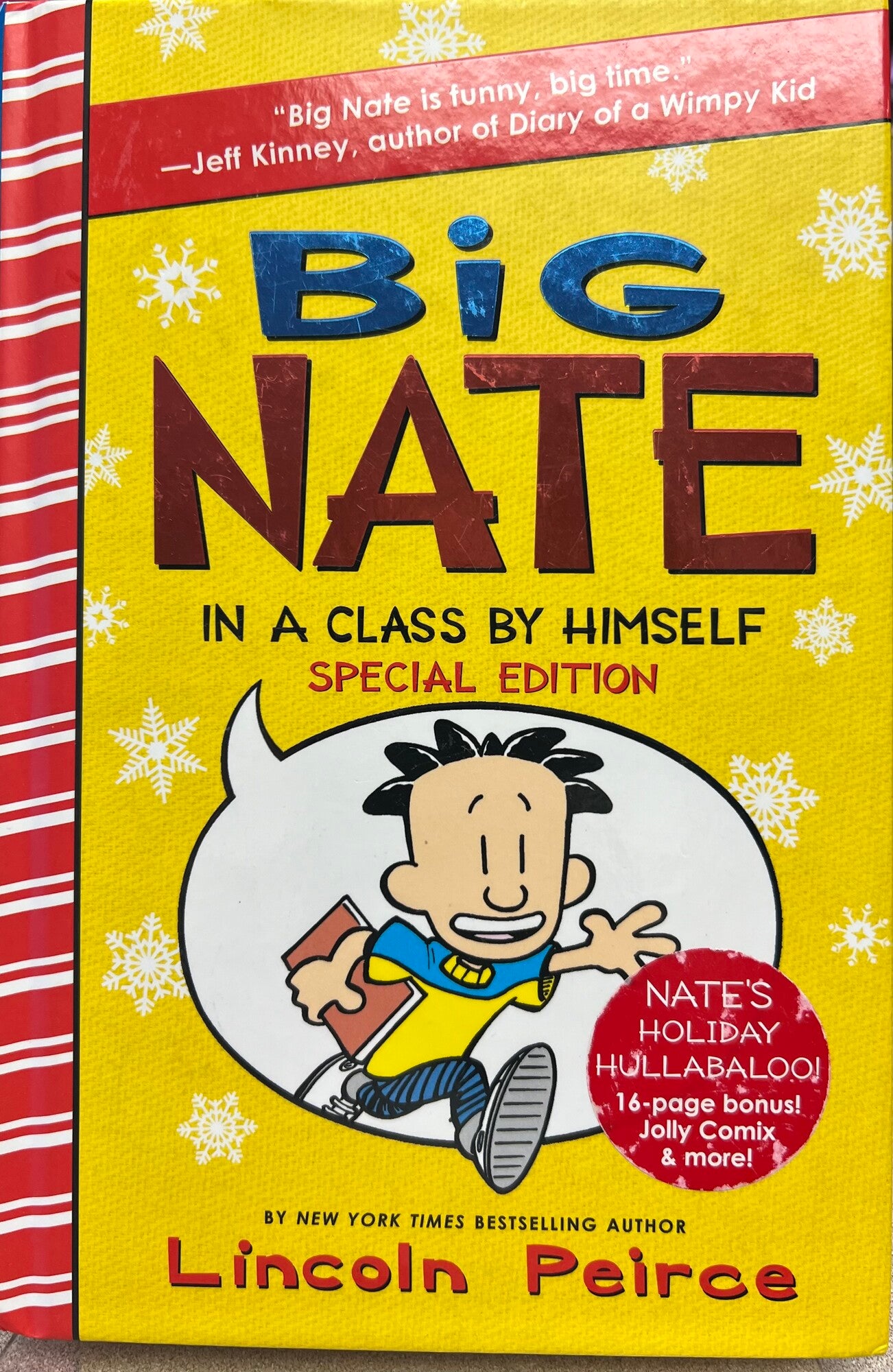Yellow Big Nate In A Class By Hi, Hardcover