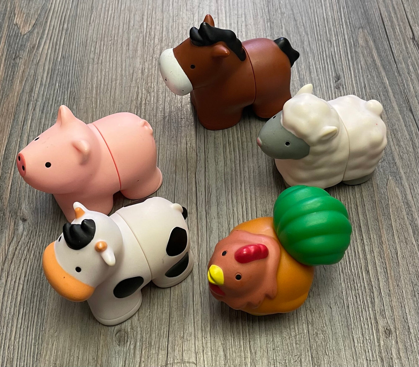 Multi Ks Kids Farm Animals, 6pcs
