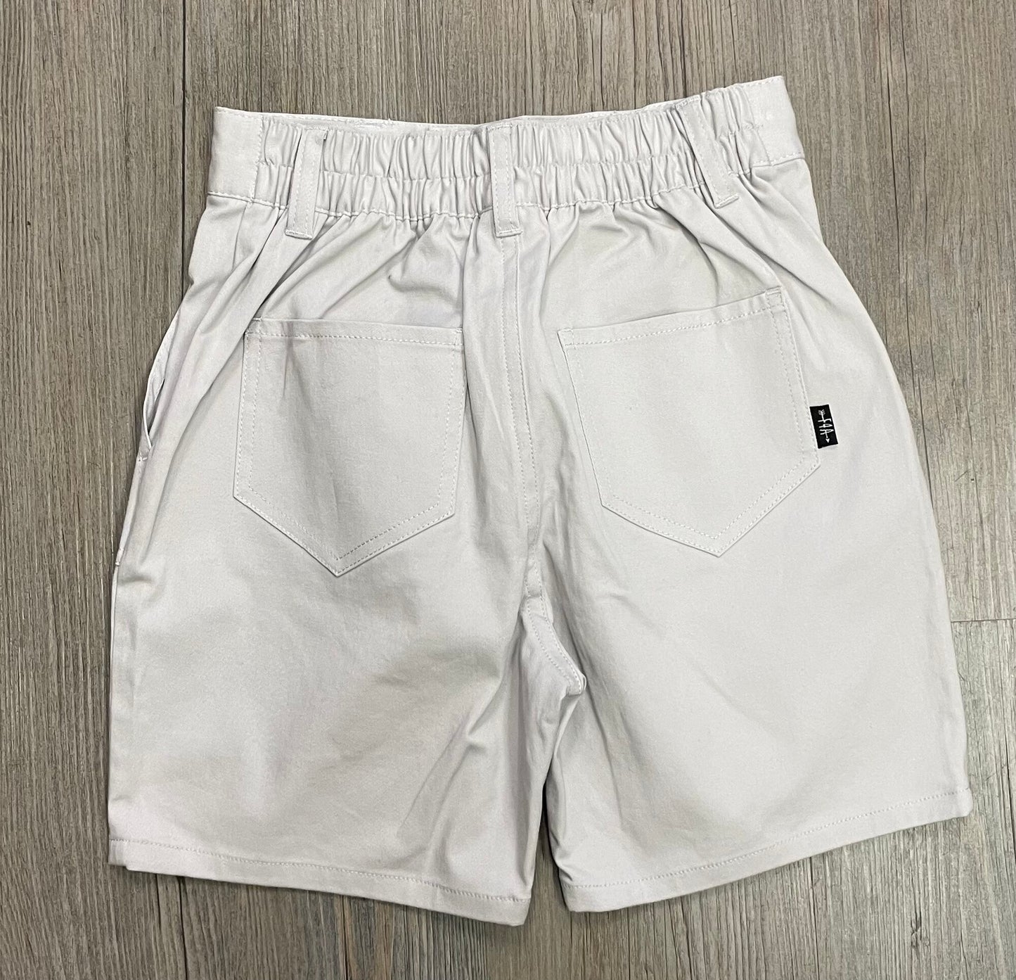 Grey F4A All Day Twill Shorts, 6Y