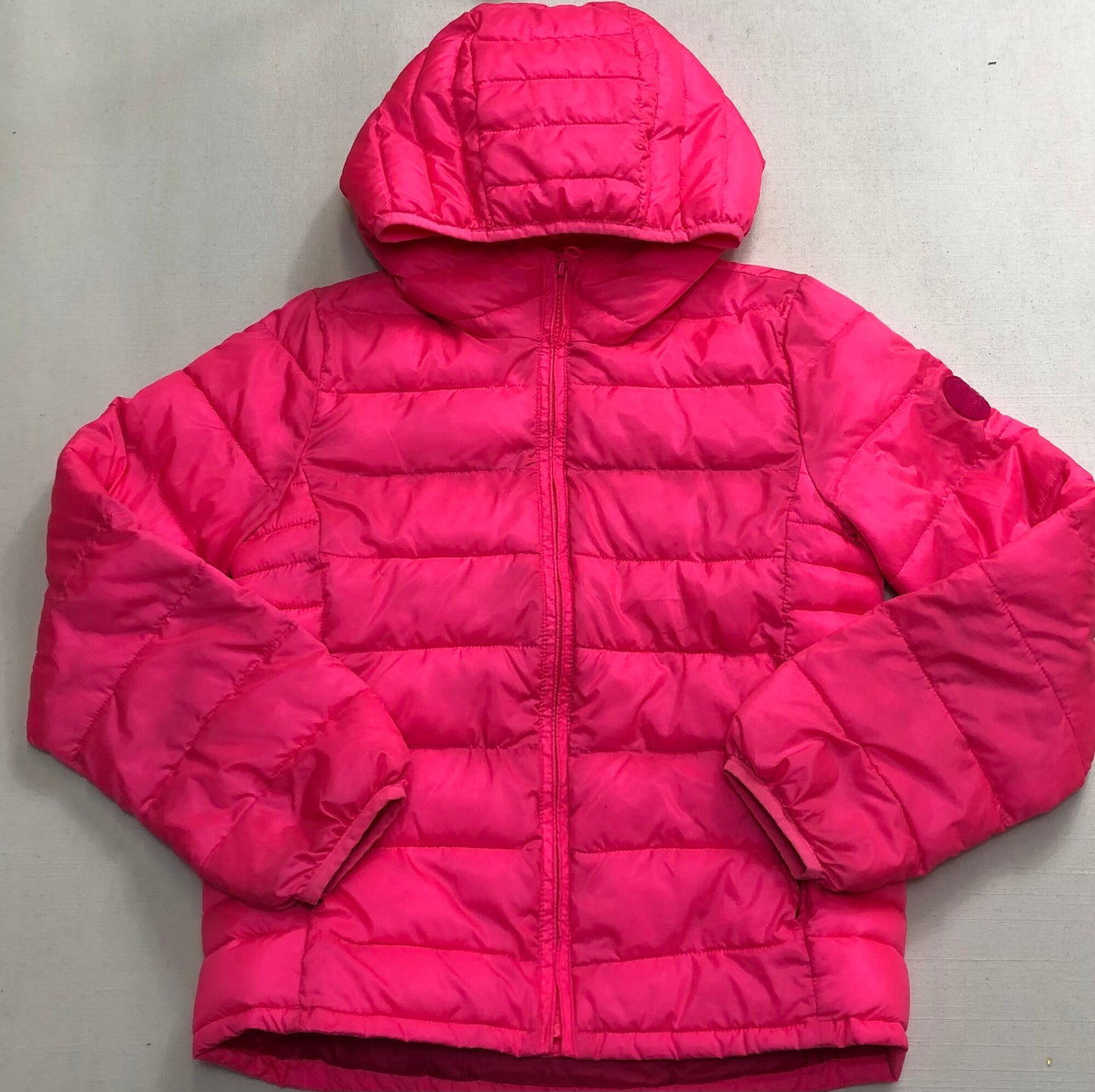 Neon Gap Puffer Jacket, 13Y