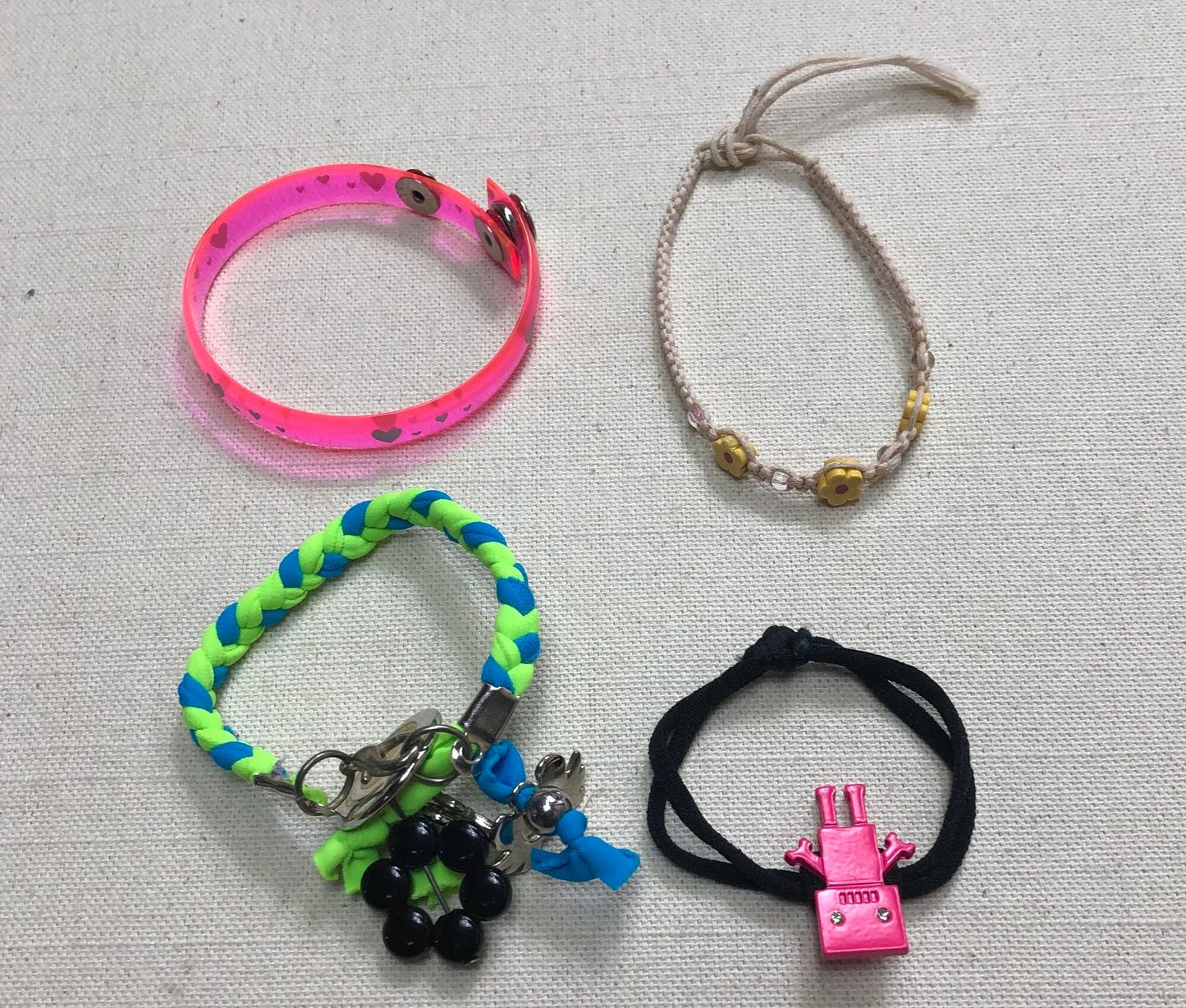 Multi Assorted Bracelet, 4pcs