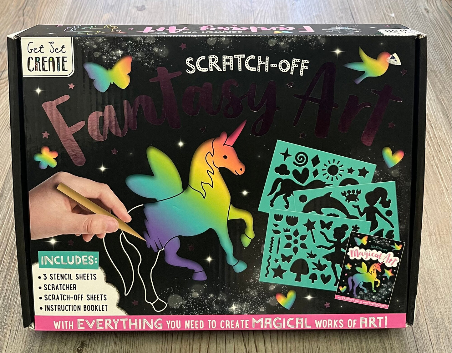 Multi Scratch Off Fantasy Art, 6Y+