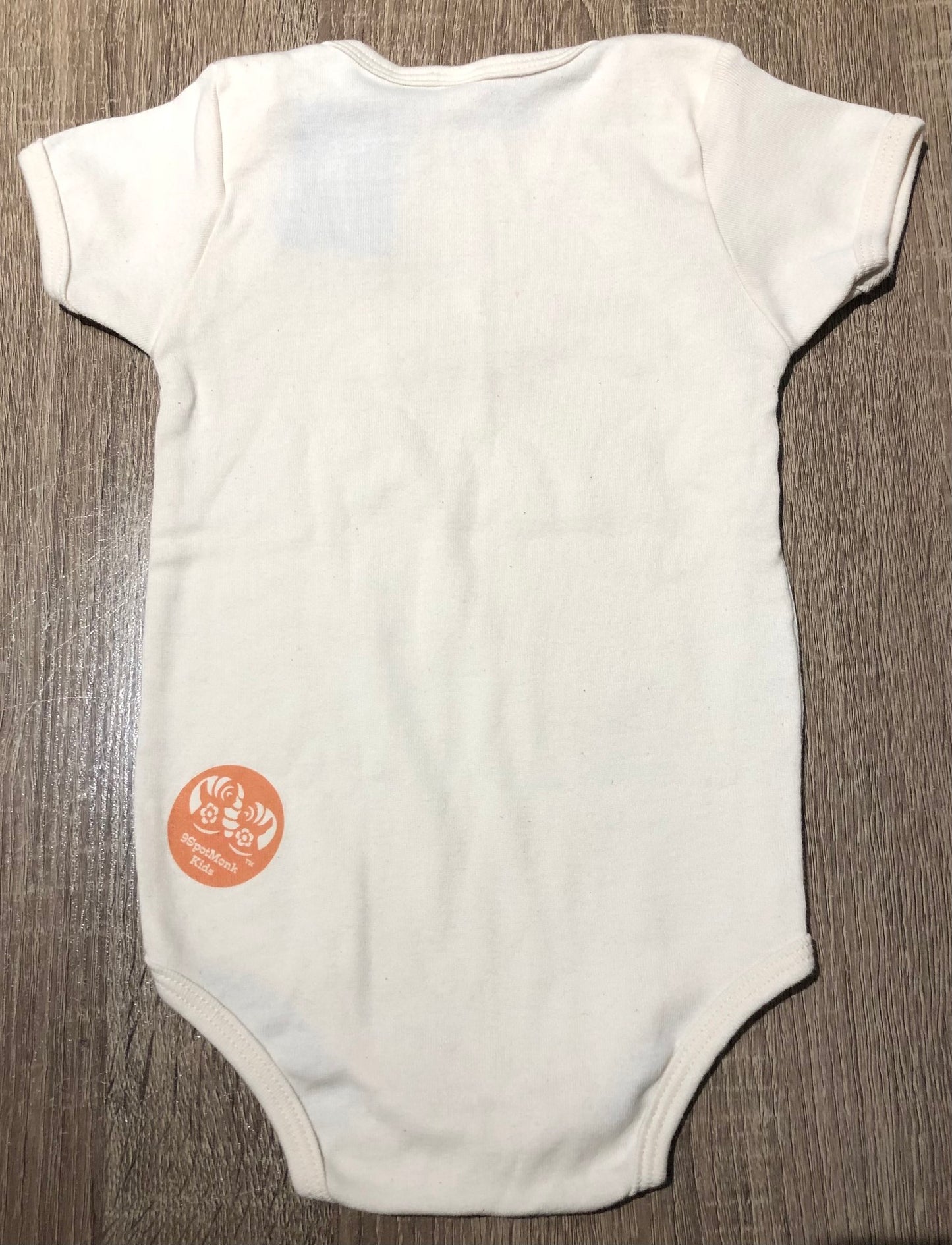 Cream American Apparel Onesie, 6-12M