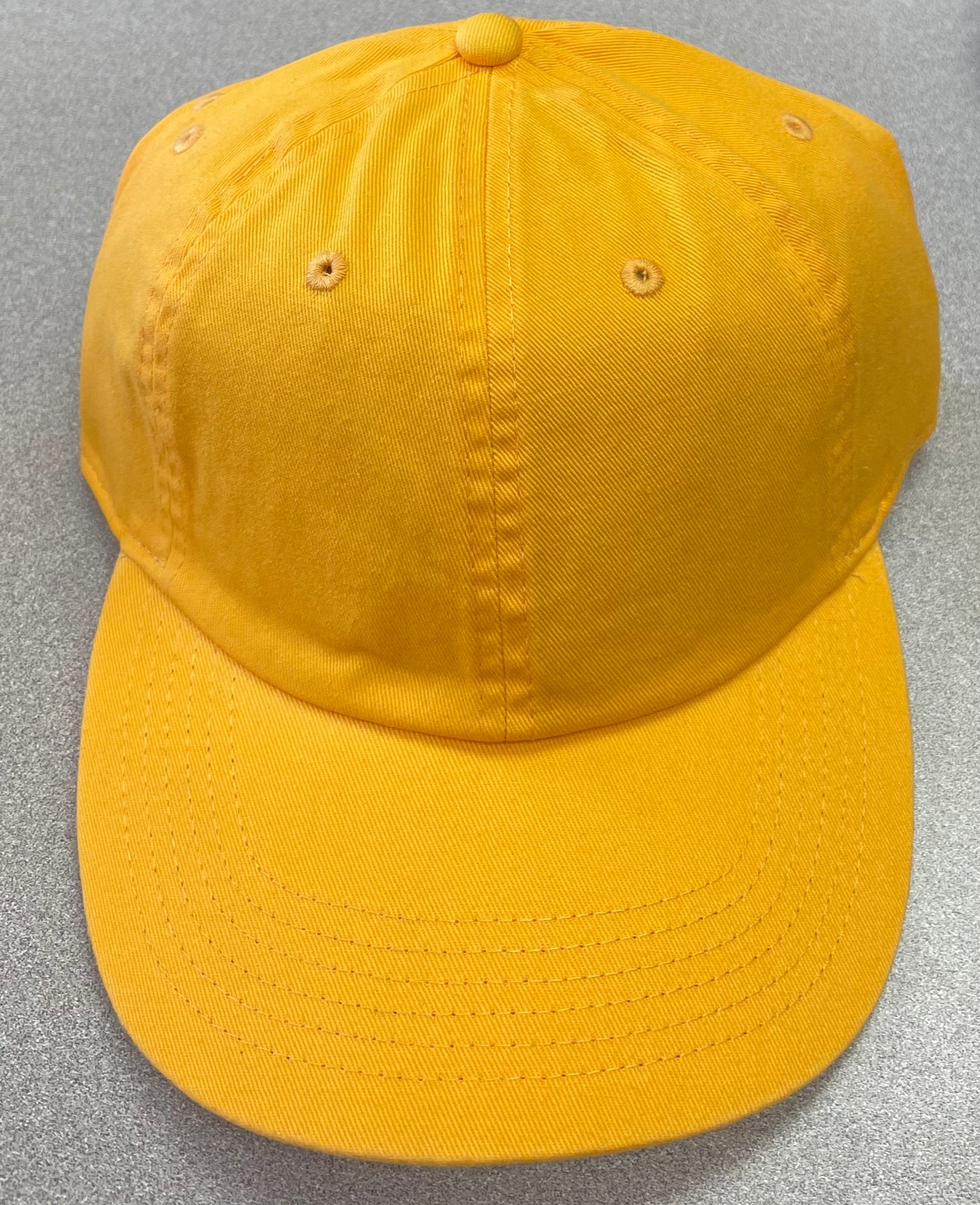 Gold Adjustable Baseball Cap, One Size