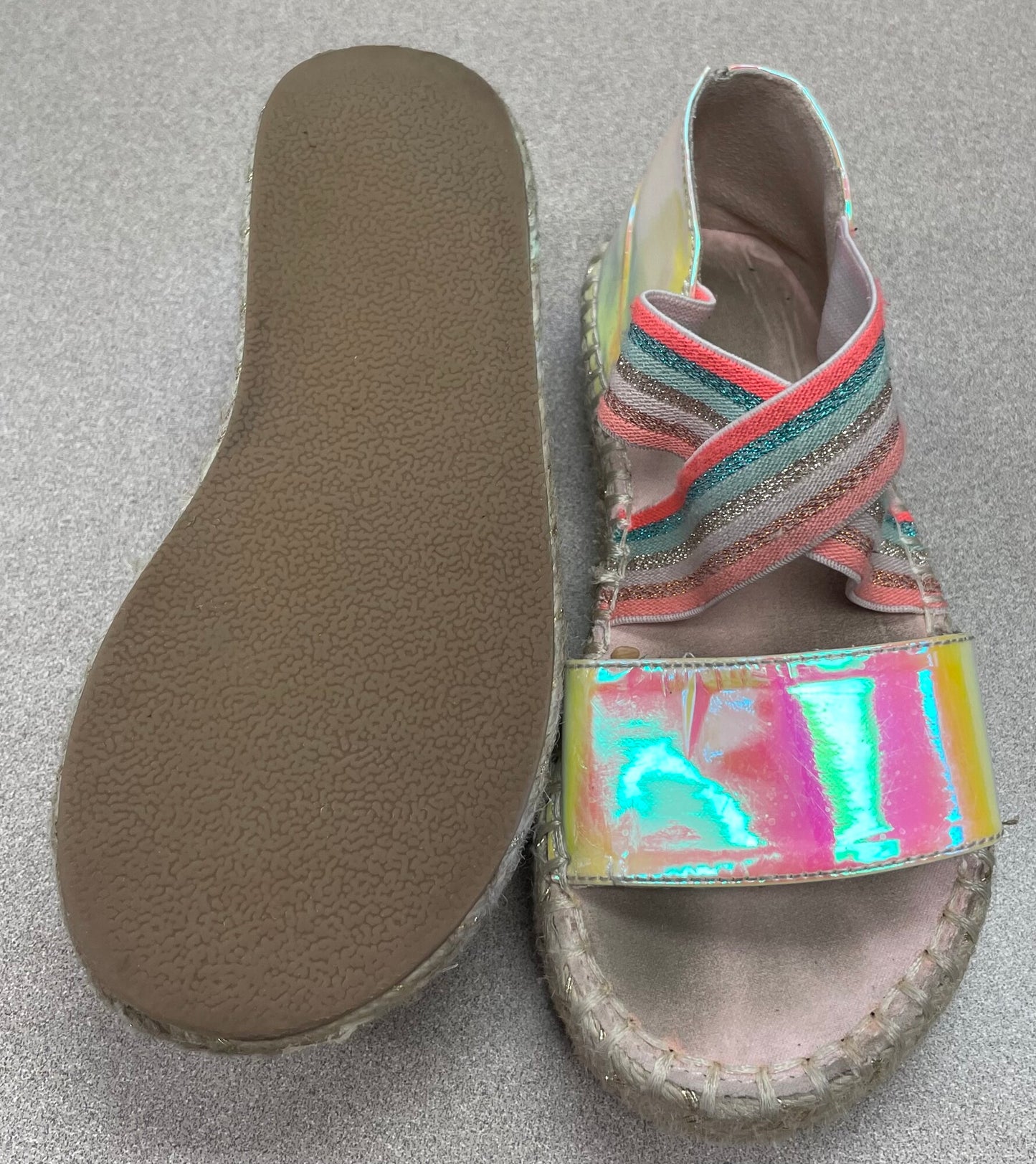 Iridesce Iridescent Sandals, 11Y