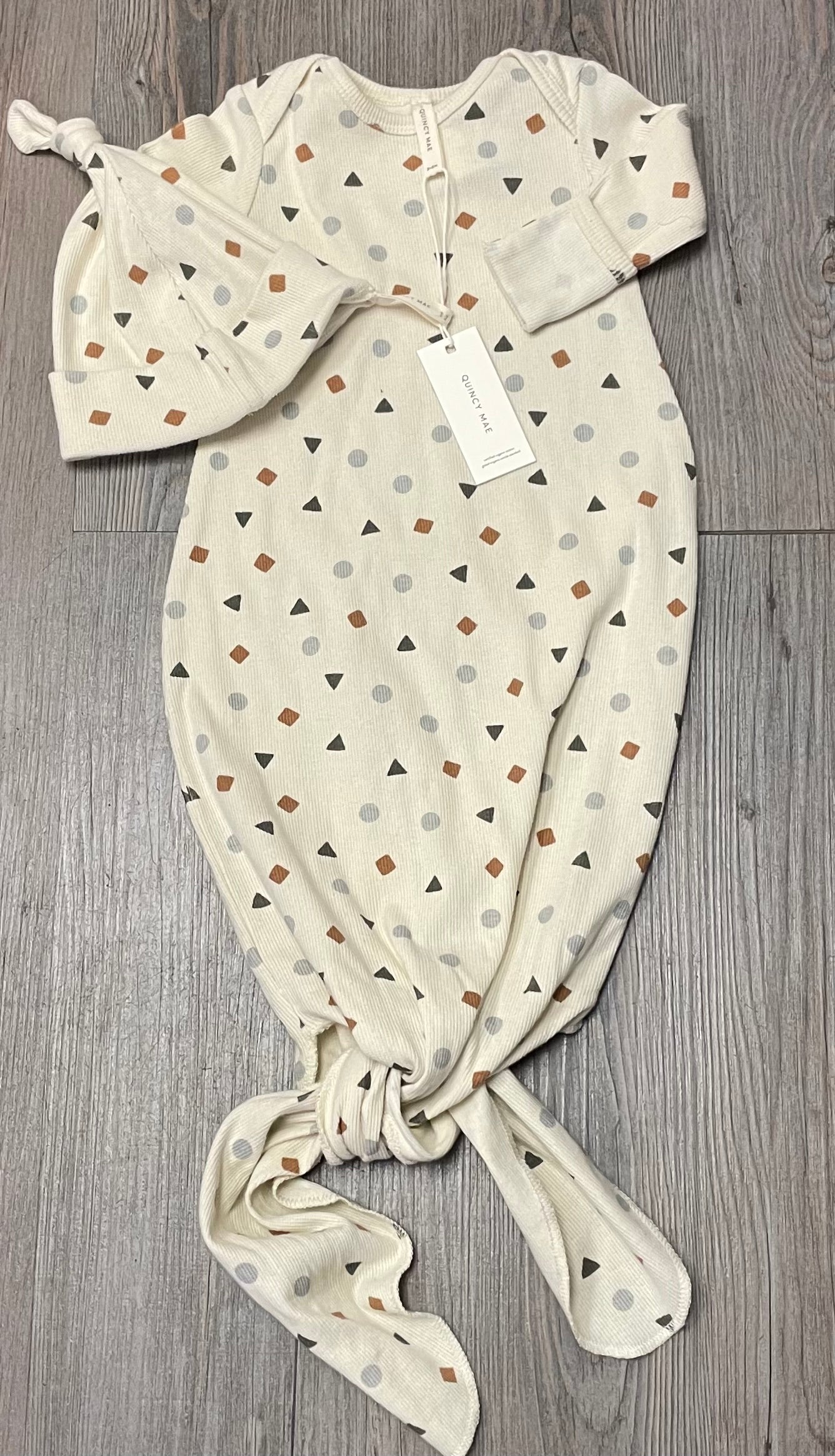 Natural Quincy Mae Sleep Sack Set, 3-6M