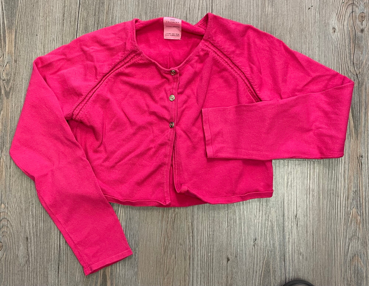 Fuchsia Zara Cardigan, 11-12Y