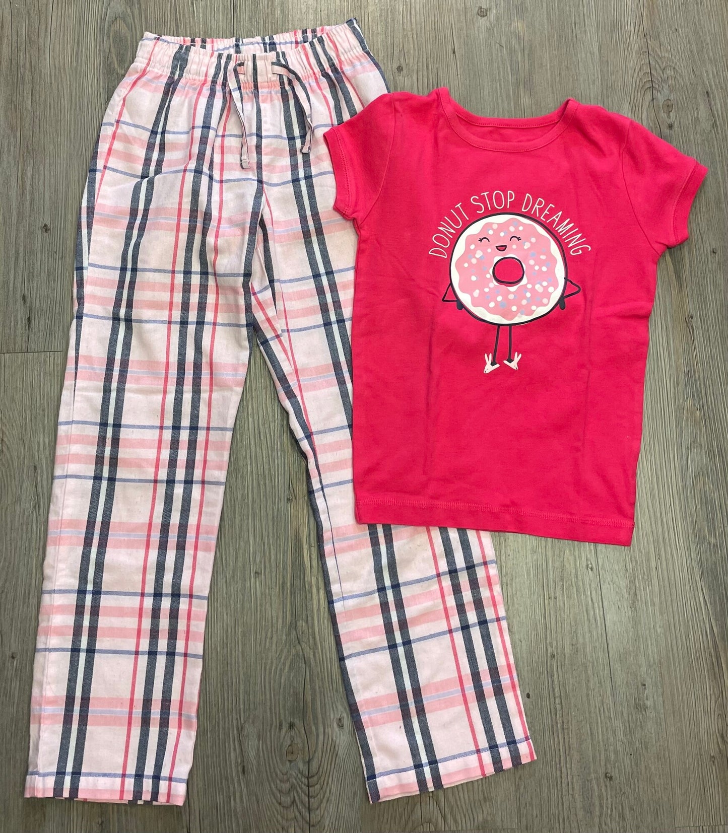 Pink Gap Pj Set, 10Y